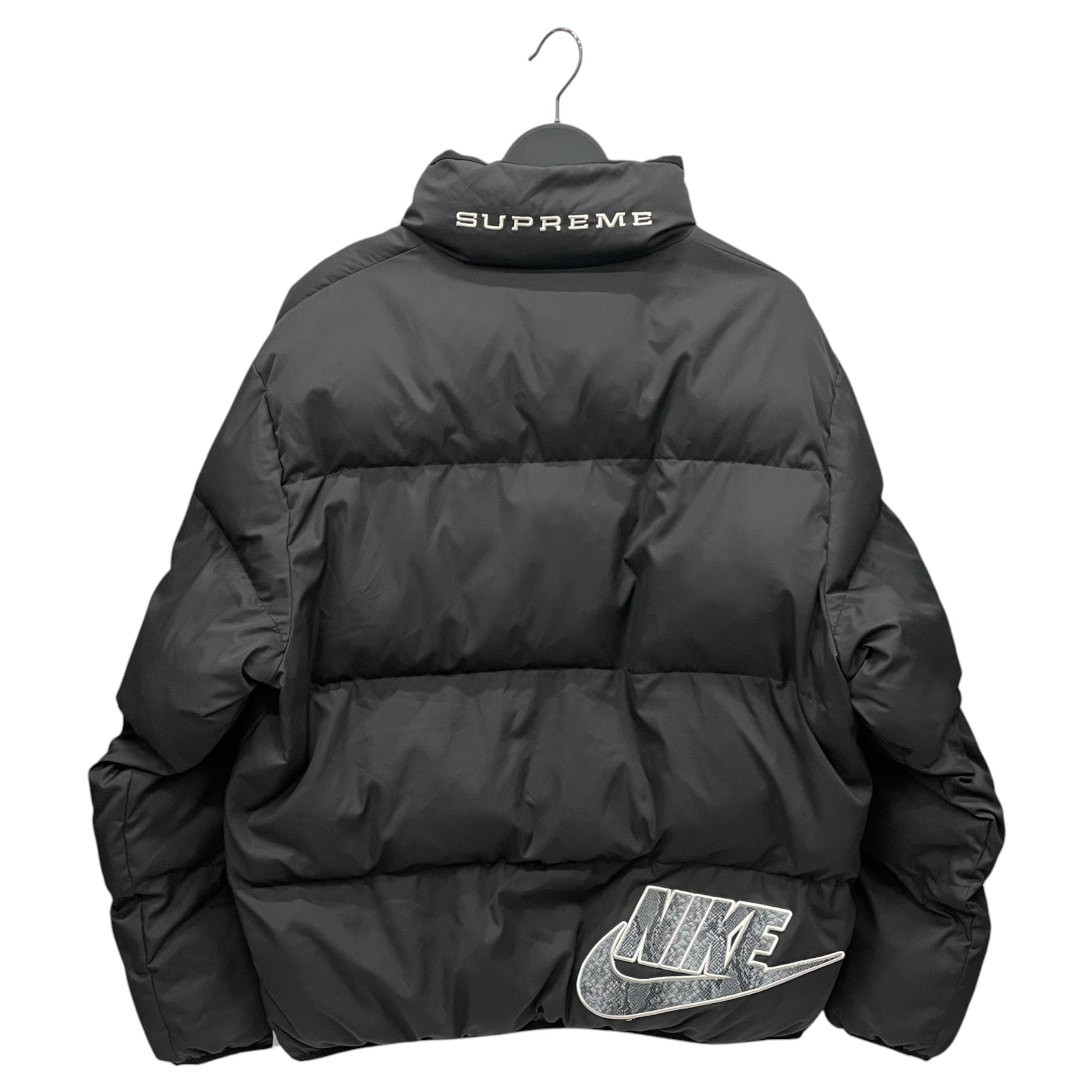 Supreme/NIKE/Puffer Jkt/L/Polyester/BLK/REVERSIBLE view 2