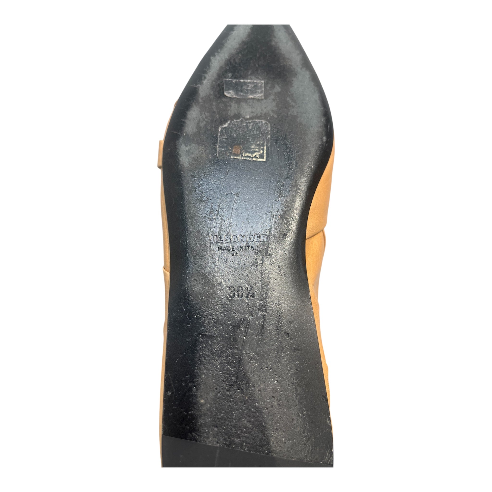 JIL SANDER/Dress Shoes/EU 38/Leather/CRM/POINTED view 6