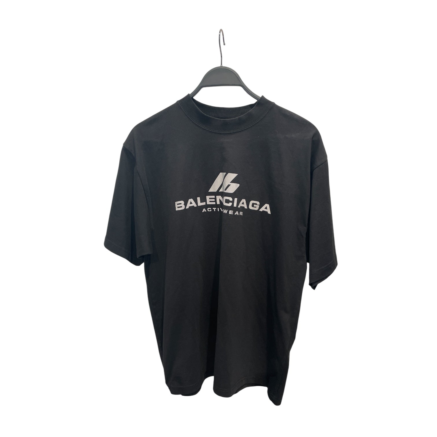 BALENCIAGA/T-Shirt/XS/Cotton/BLK/ view 1