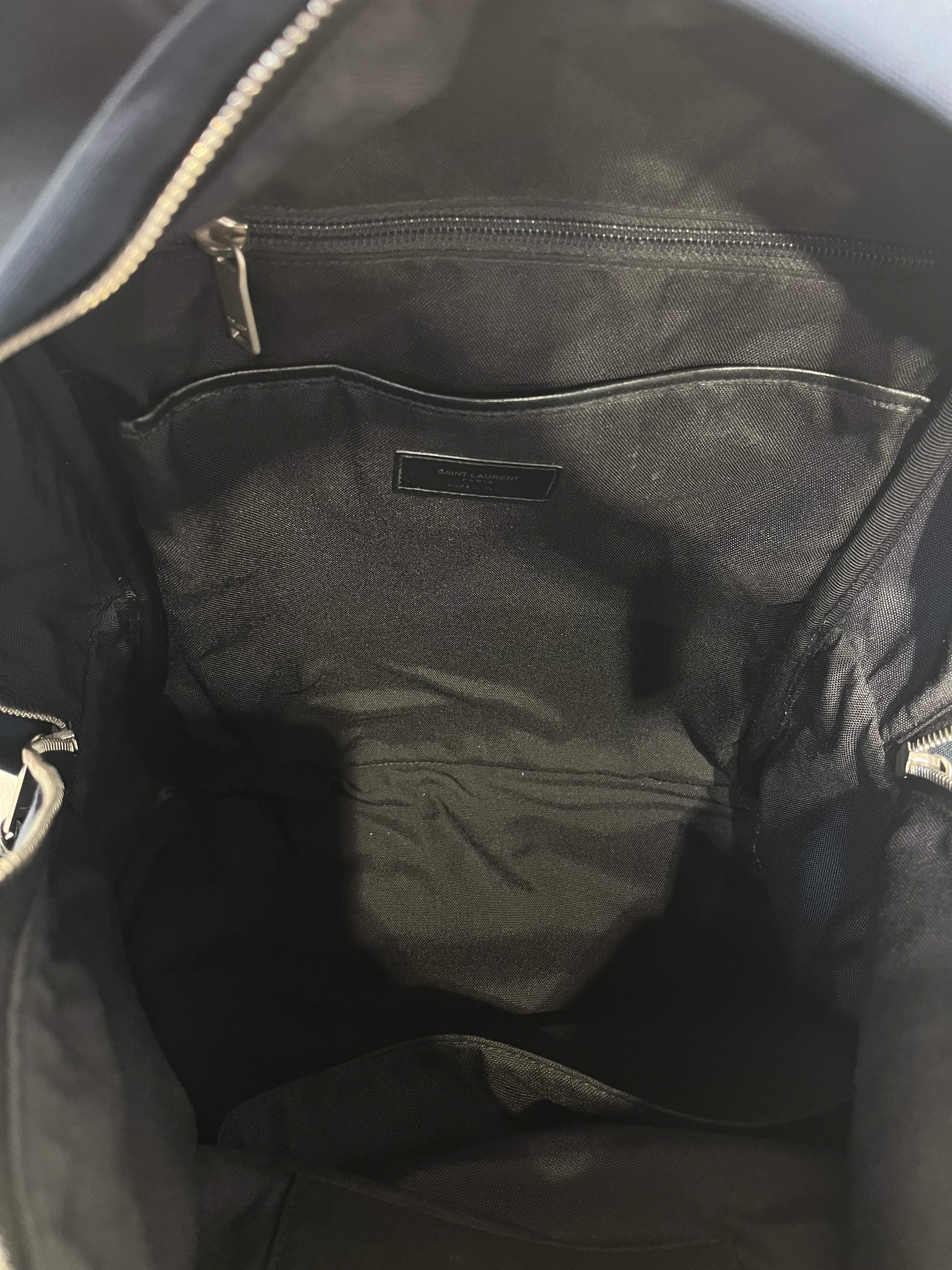SAINT LAURENT/Backpack/Cotton/NVY/vnz4654480917 view 6