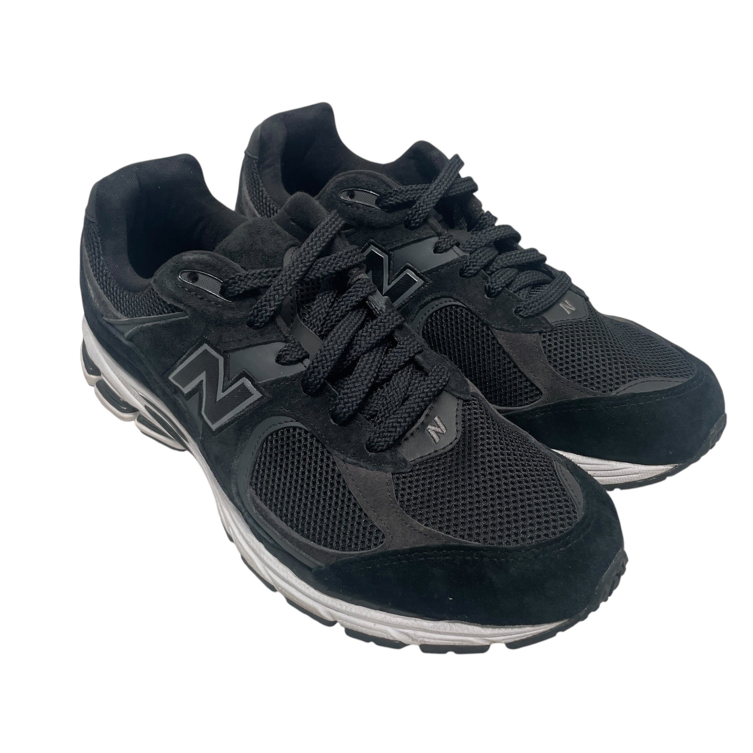 NEW BALANCE/Low-Sneakers/US 11.5/Suede/BLK/ view 1