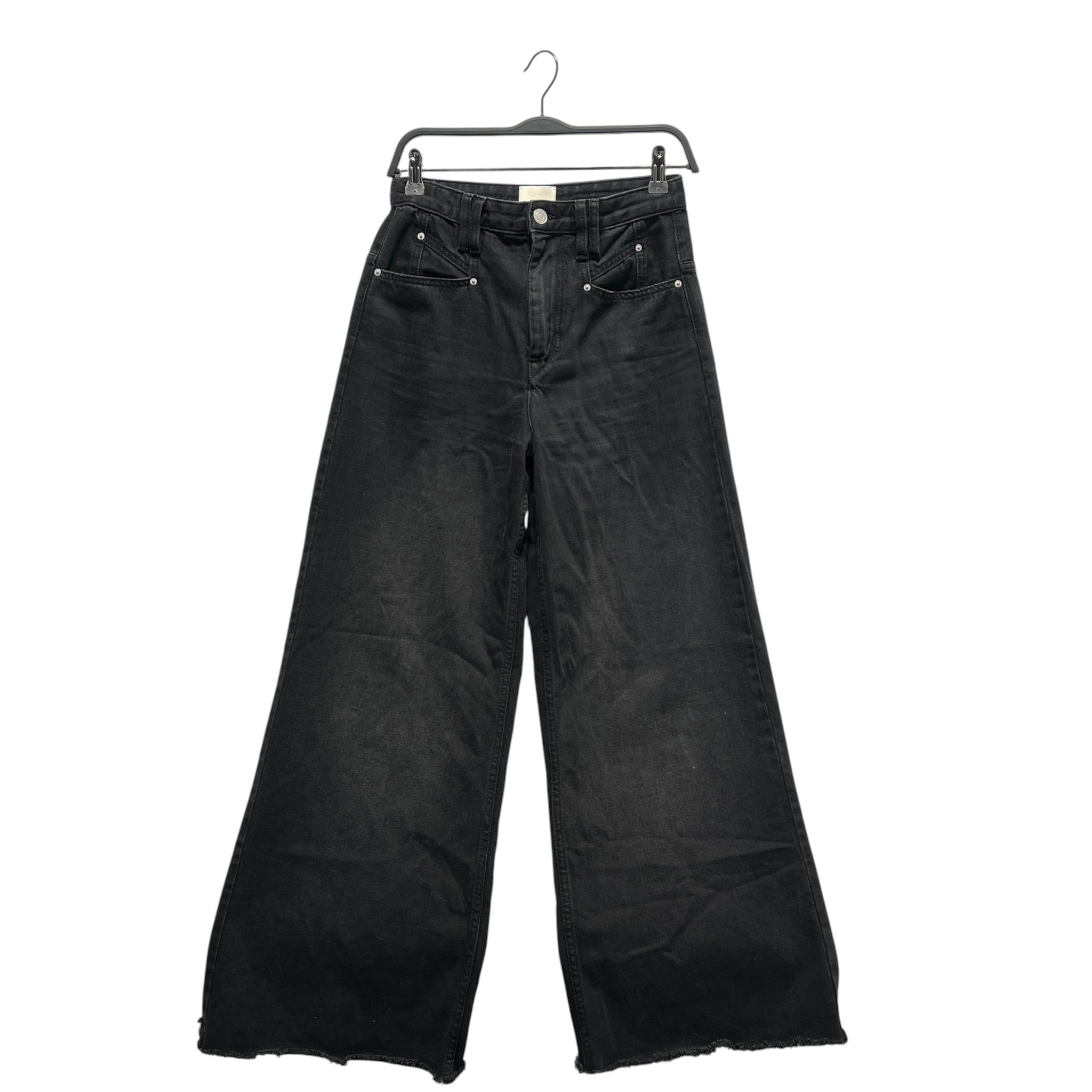 ISABEL MARANT/Bottoms/M/Cotton/BLK/LEMONY TROUSERS view 1
