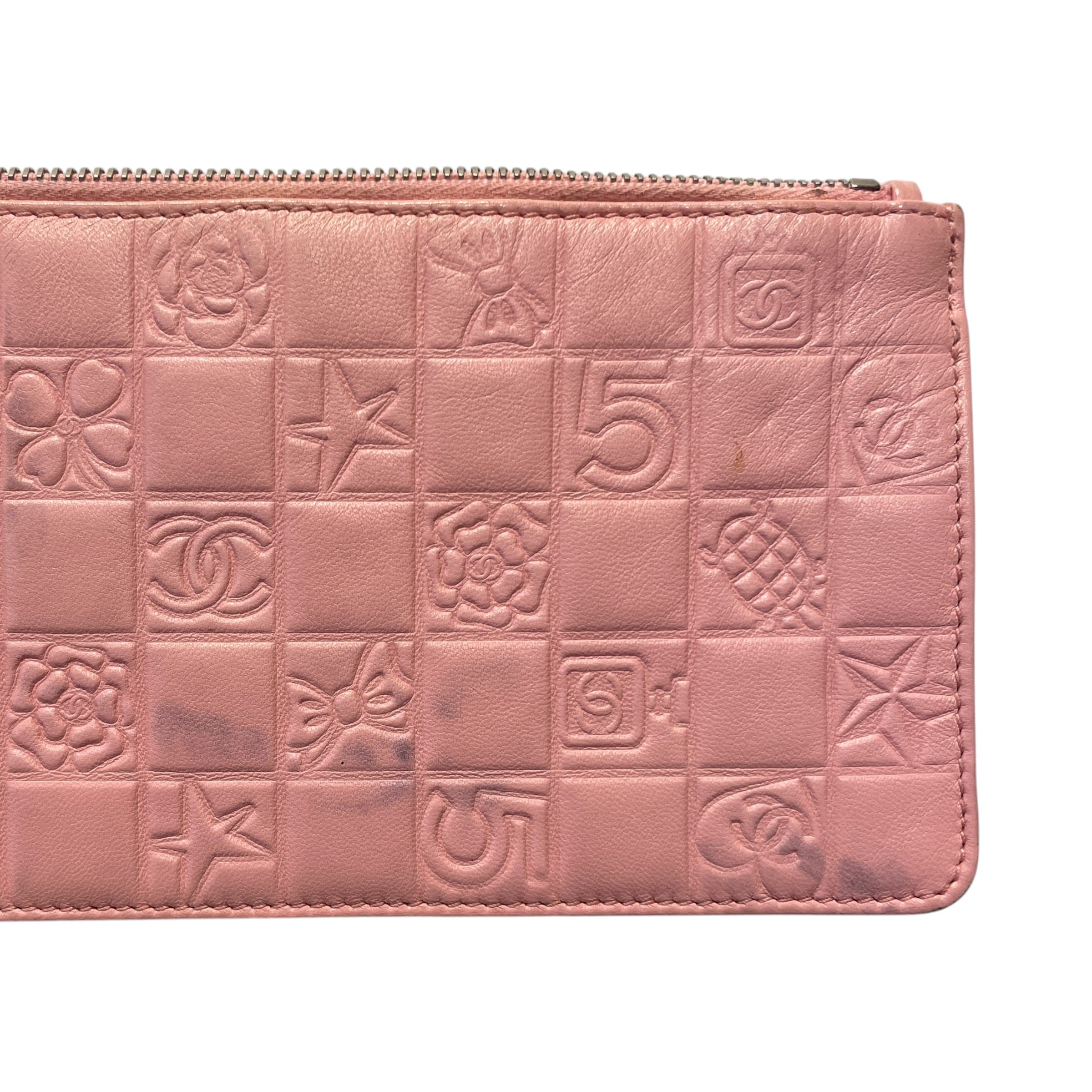 CHANEL/Clutch Bag/All Over Print/Leather/PNK/PRECIOUS SYMBOLS POCHETTE view 7