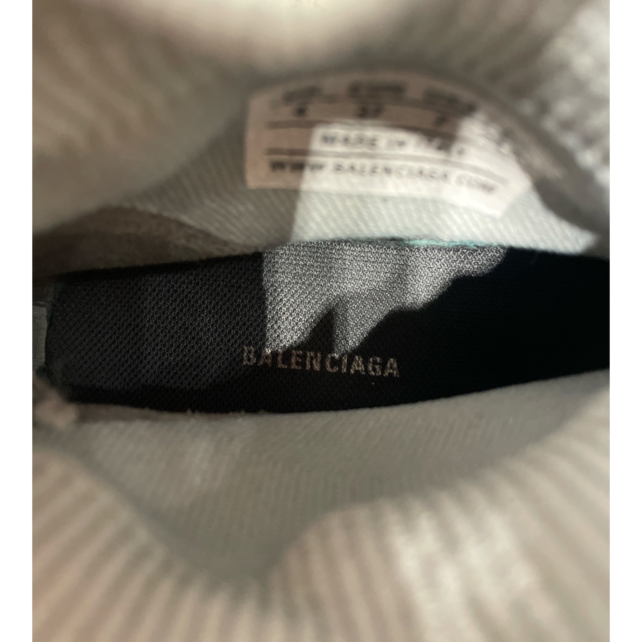 BALENCIAGA/Hi-Sneakers/US 7/GRY/Speed Trainers Grey view 3