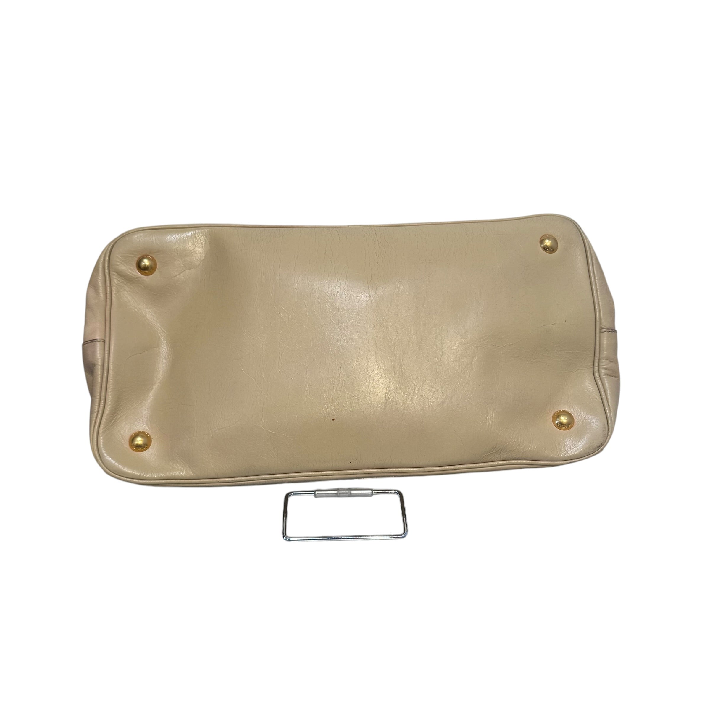 PRADA/Bag/Leather/CRM/Vitello Shine Leather Shoulder view 3