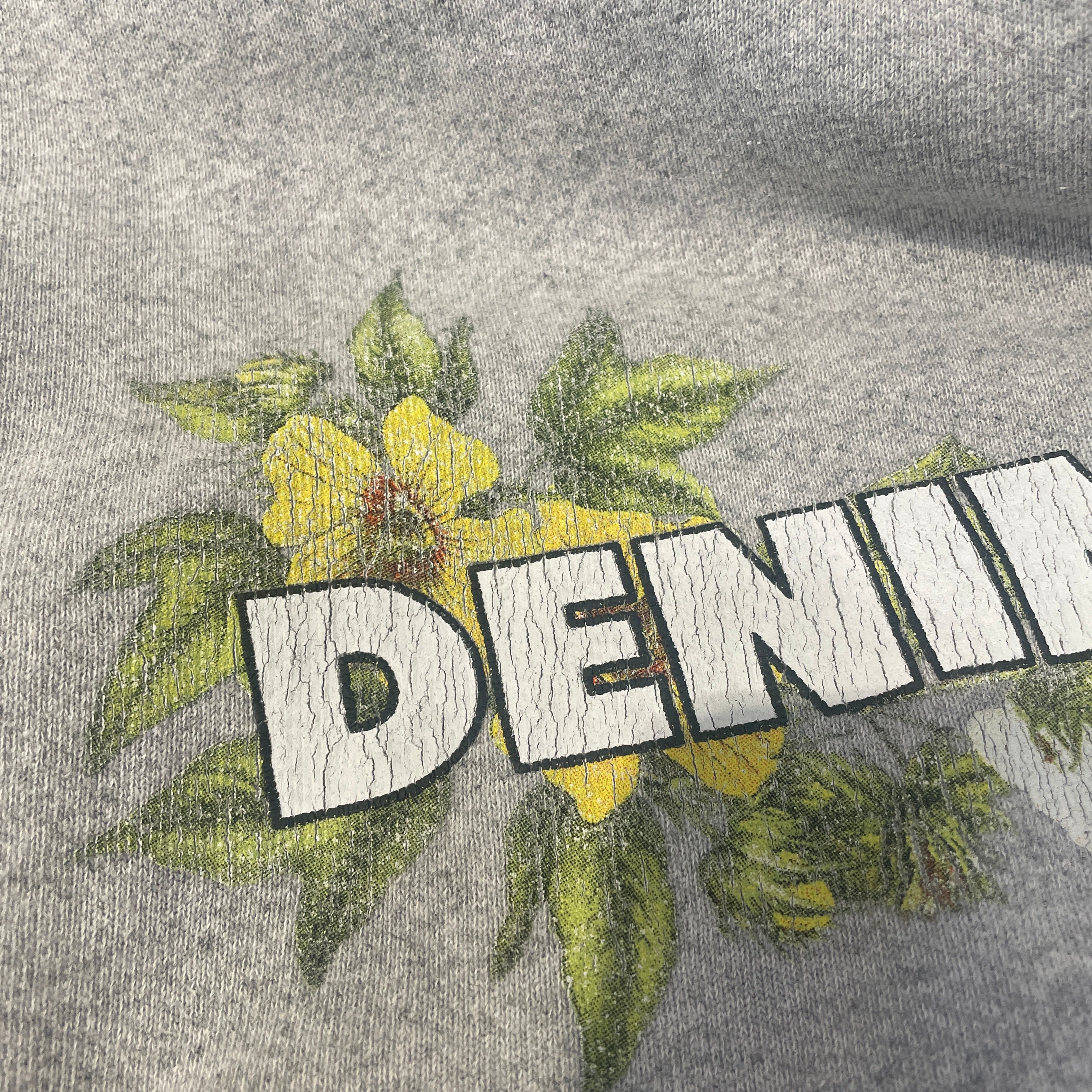 DENIM TEARS/Hoodie/M/Graphic/Cotton/GRY/Crown Made of Cotton view 6
