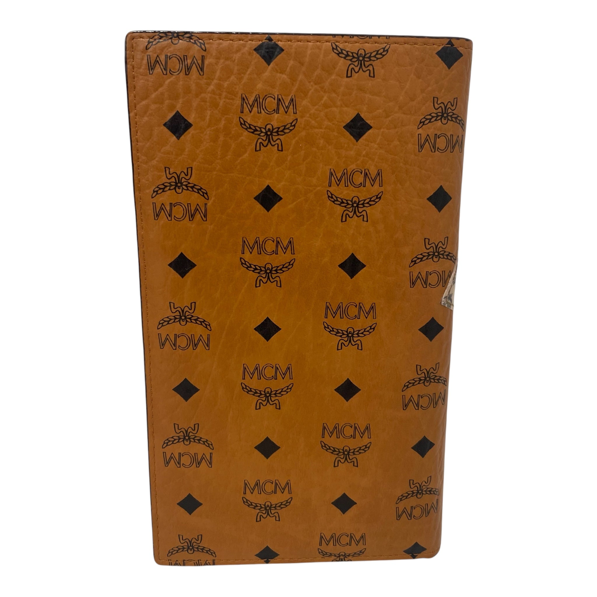 MCM/Long Wallet/Monogram/Leather/ORN/ORANGESAMBYPEN view 2