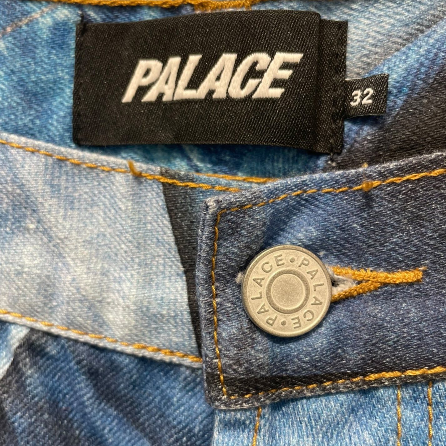 PALACE/Pants/32/Cotton/IDG/JEAN PRINT view 3