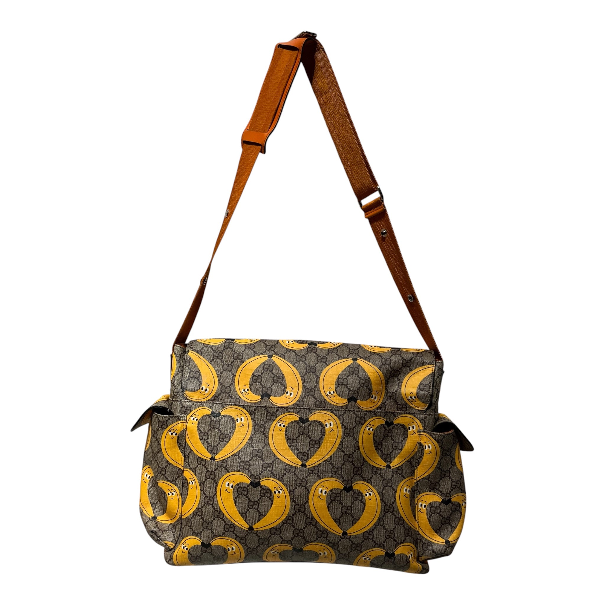 GUCCI/Cross Body Bag/Monogram/Leather/ORN/Gucci x Nina Dzyvulska Diaper view 3