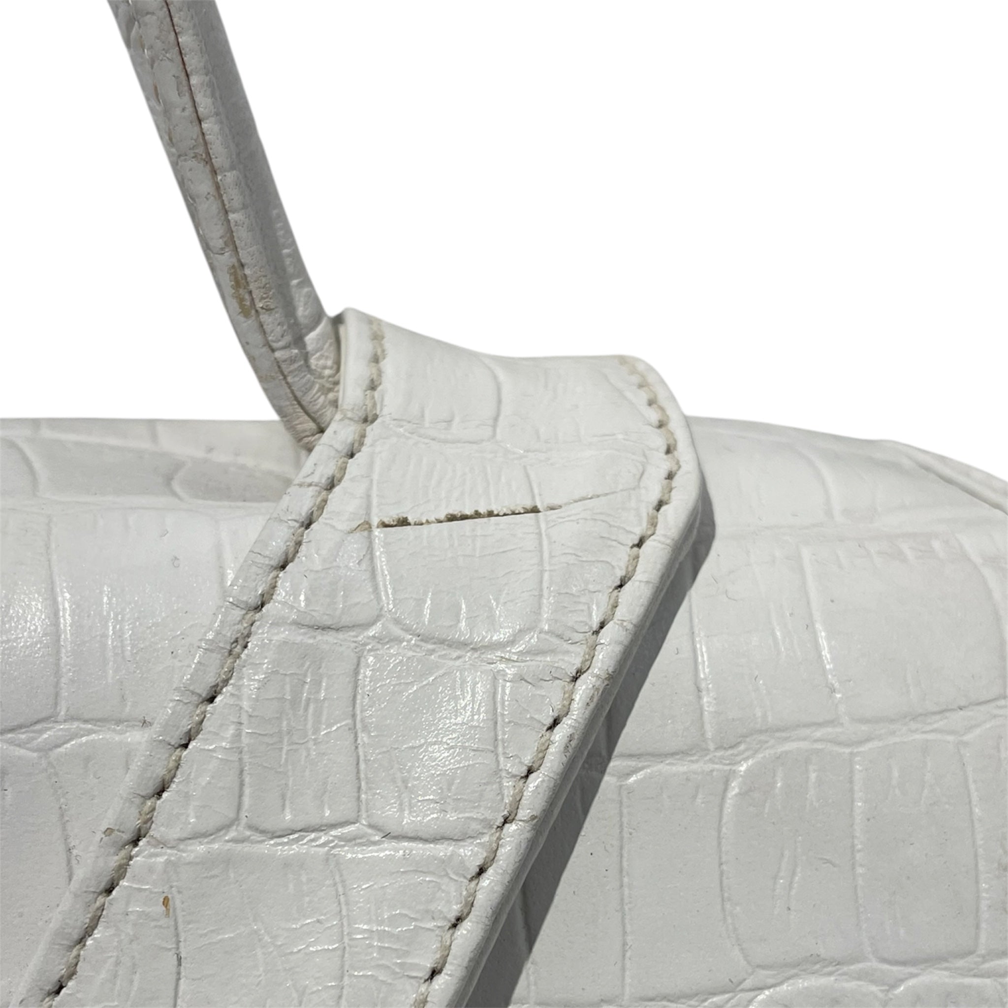 FENDI/Bag/Leather/WHT/CROCODILE EMBOSSED LEATHER view 5