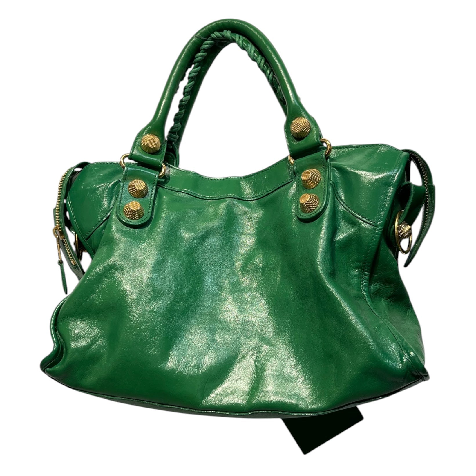 BALENCIAGA/Hand Bag/Lambskin/GRN/ view 2