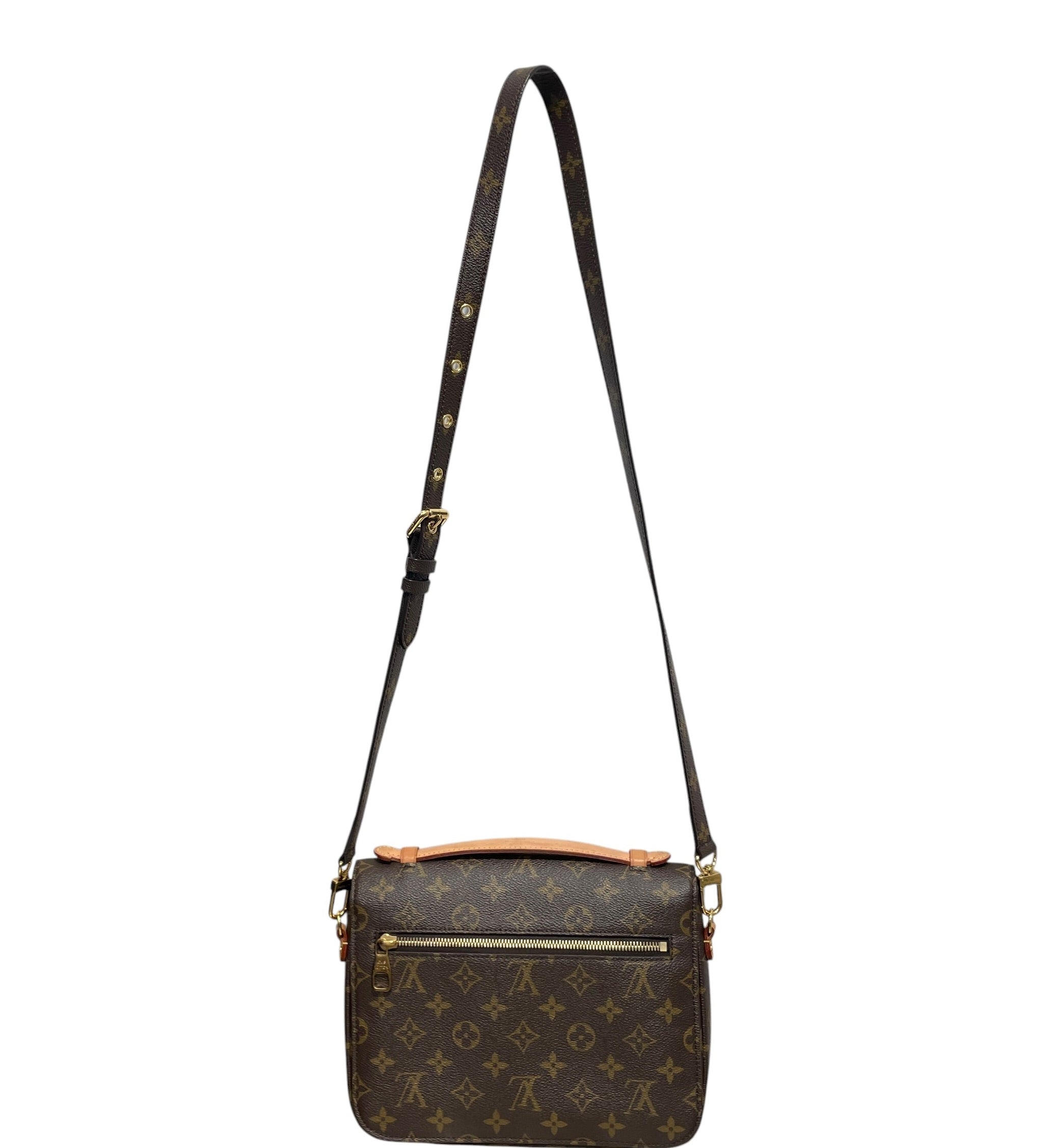 LOUIS VUITTON/Cross Body Bag/Monogram/Faux Leather/BRW/POCHETTE METIS SHOULDER BAG view 2