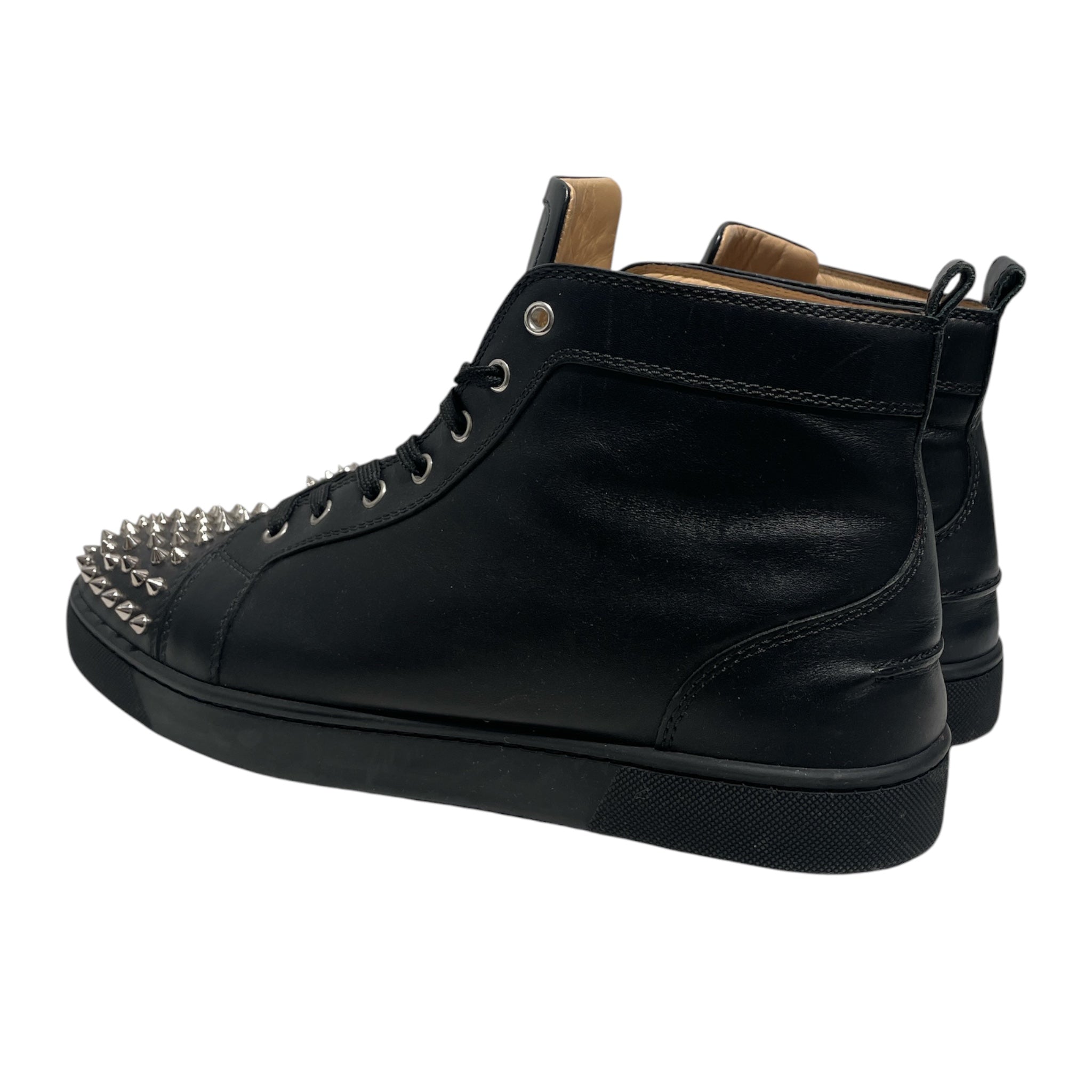 Christian Louboutin/Hi-Sneakers/EU 46/BLK/SILVER SPIKES view 2