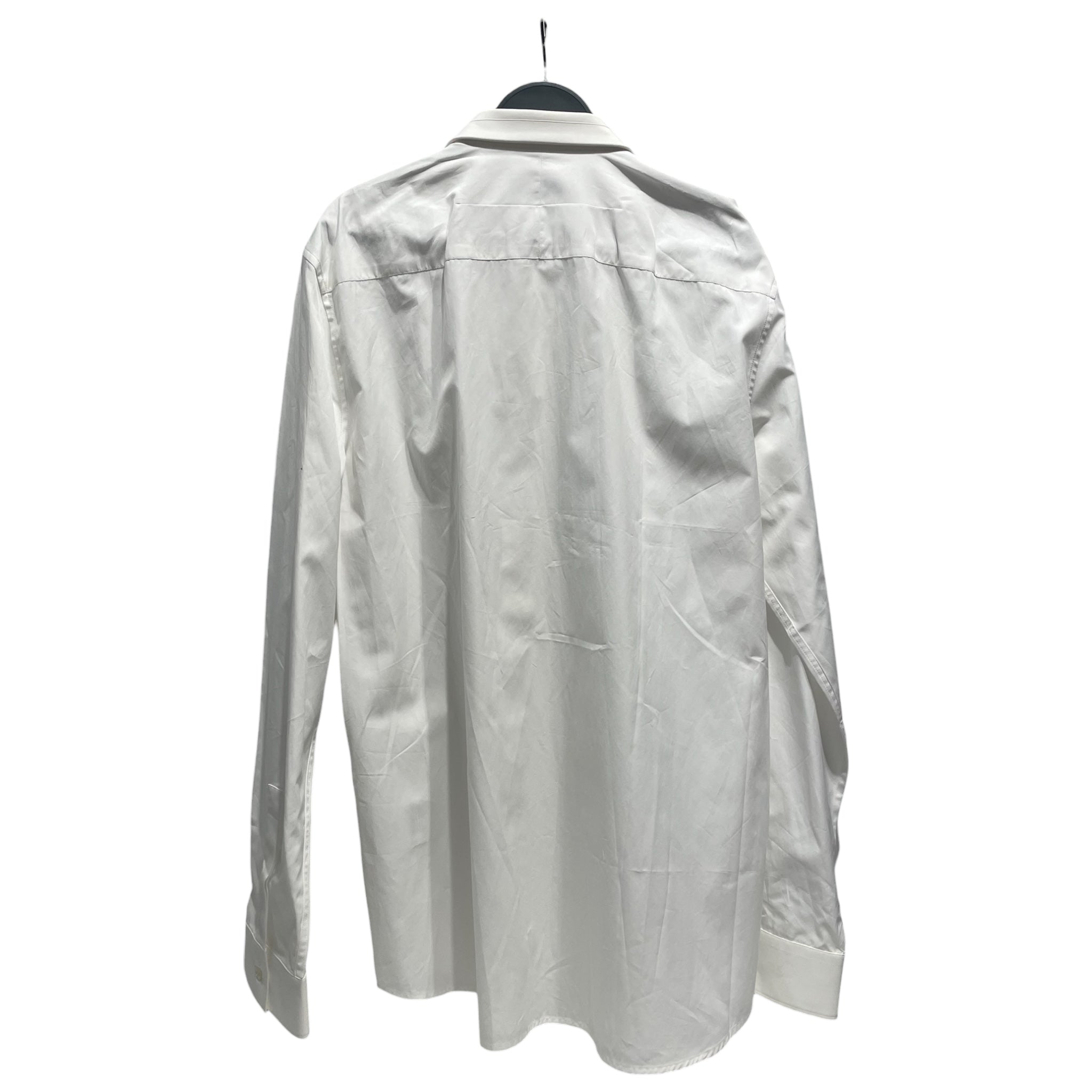 GIVENCHY/LS Shirt/43/WHT/SILVER COLLAR DETAIL view 2