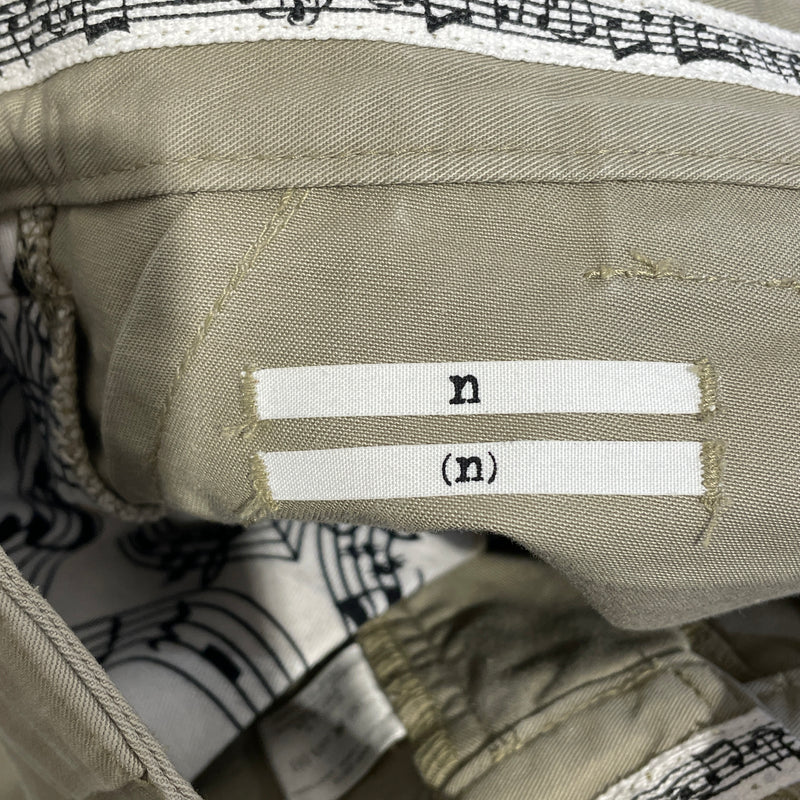 NUMBER (N)INE/Slacks/3/Cotton/KHK/Chino/