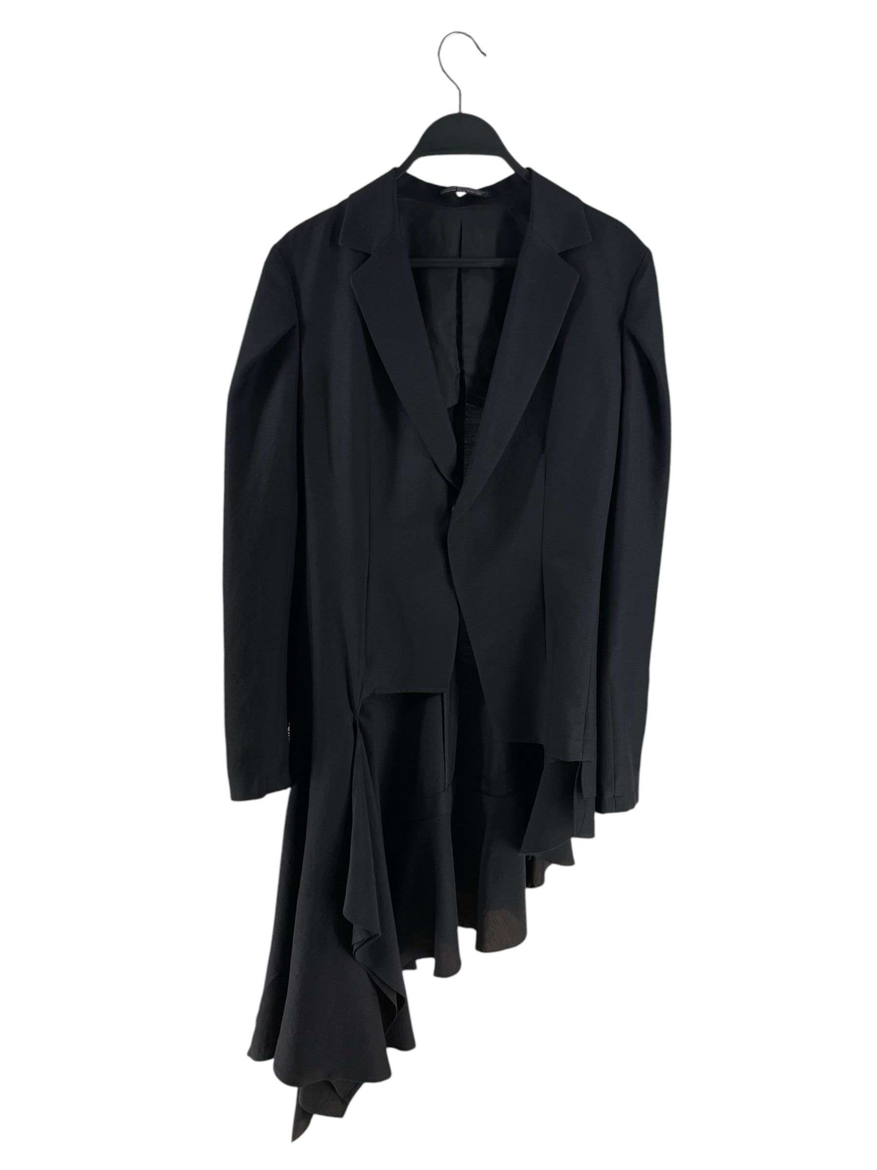 YOHJI YAMAMOTO/Jacket/1/Wool/BLK/FP-J64-102 2018 RUNWAY view 1