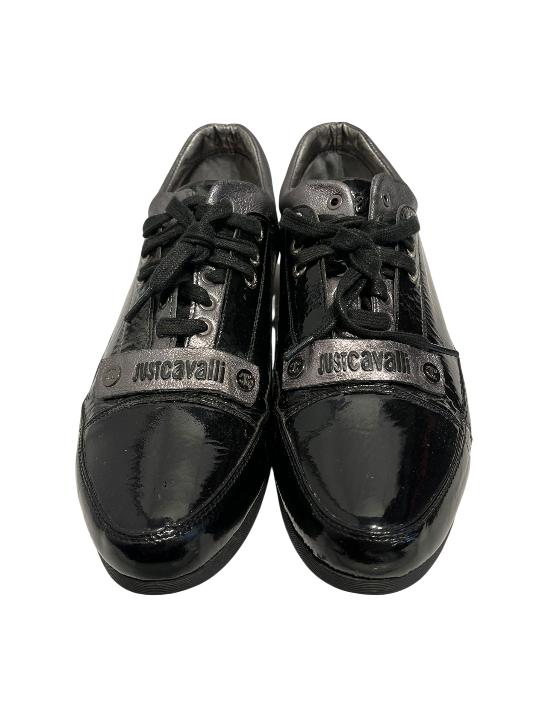 Just cavalli/Low-Sneakers/US 11/Leather/BLK/JUST CAVALLI view 5