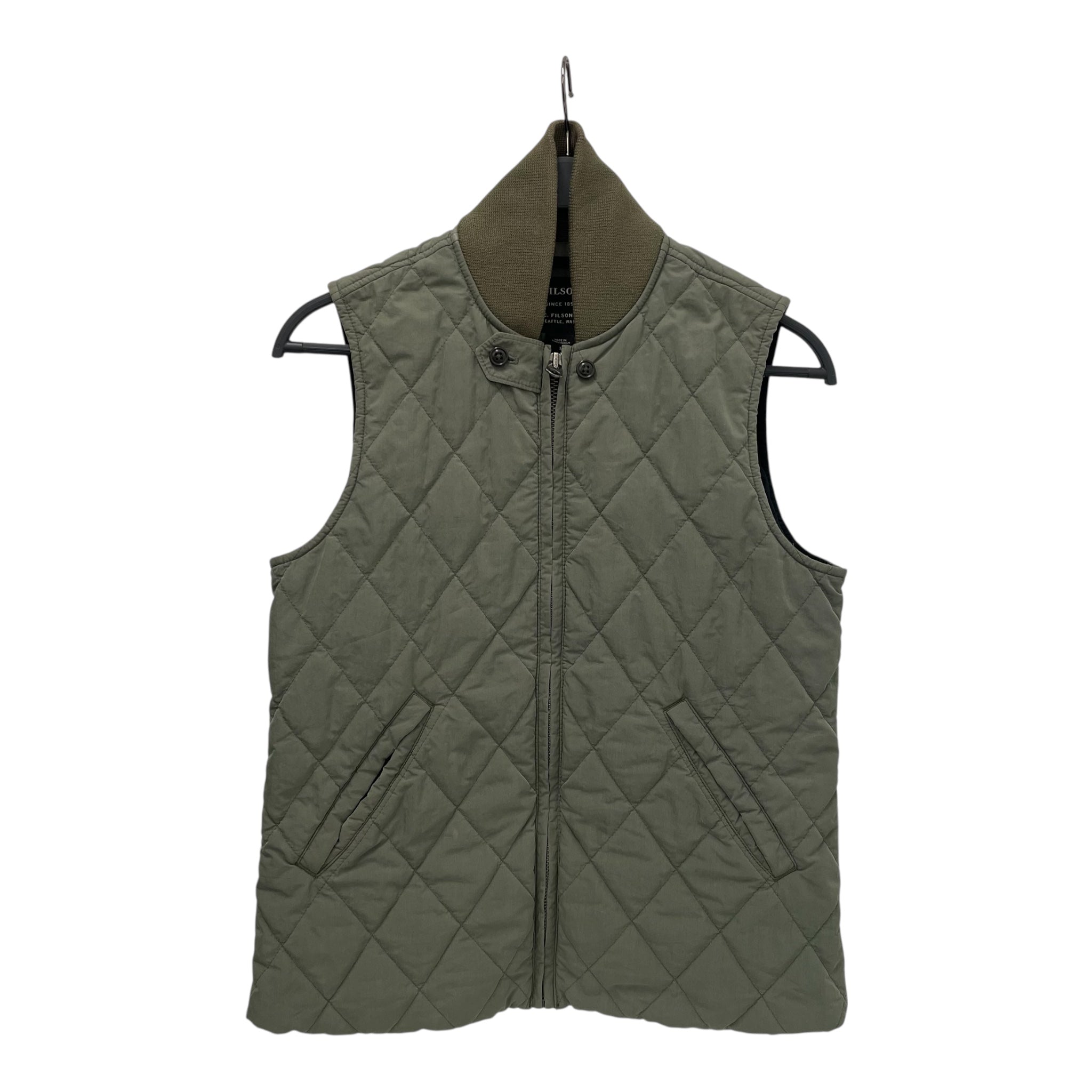 FILSON/Puffer Vest/M/Nylon/GRN/ view 1