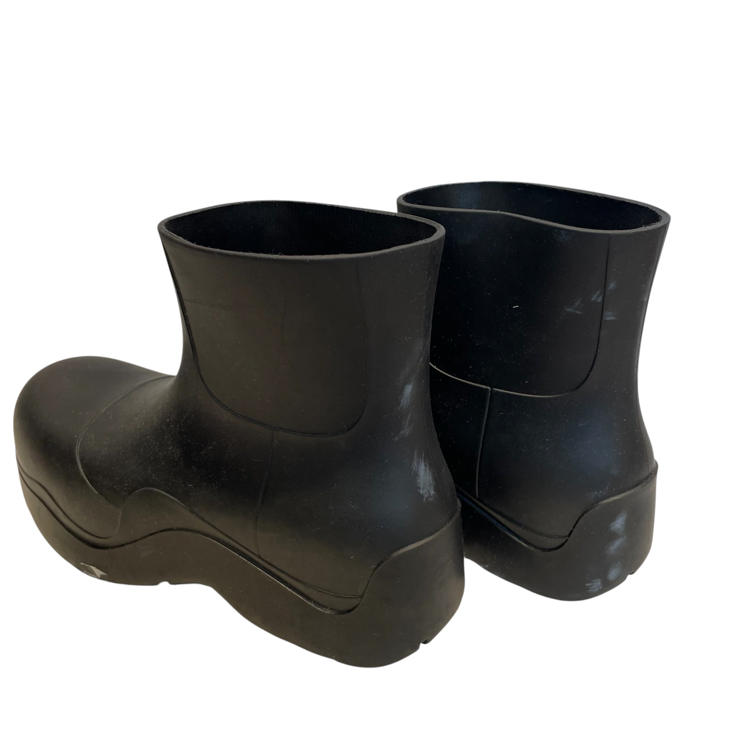 BOTTEGA VENETA/Boots/EU 39/BLK/whi marks/rubber view 2