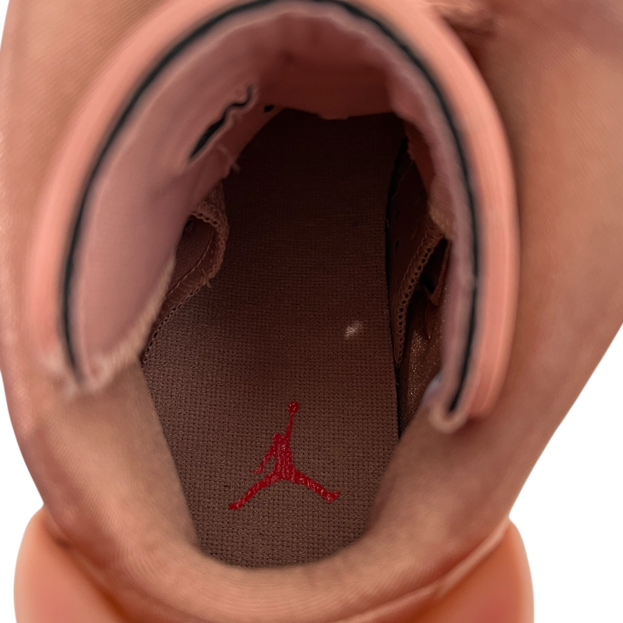 JORDAN BRAND/Hi-Sneakers/US 8.5/Suede/PNK/aleali may jordan 6 view 3