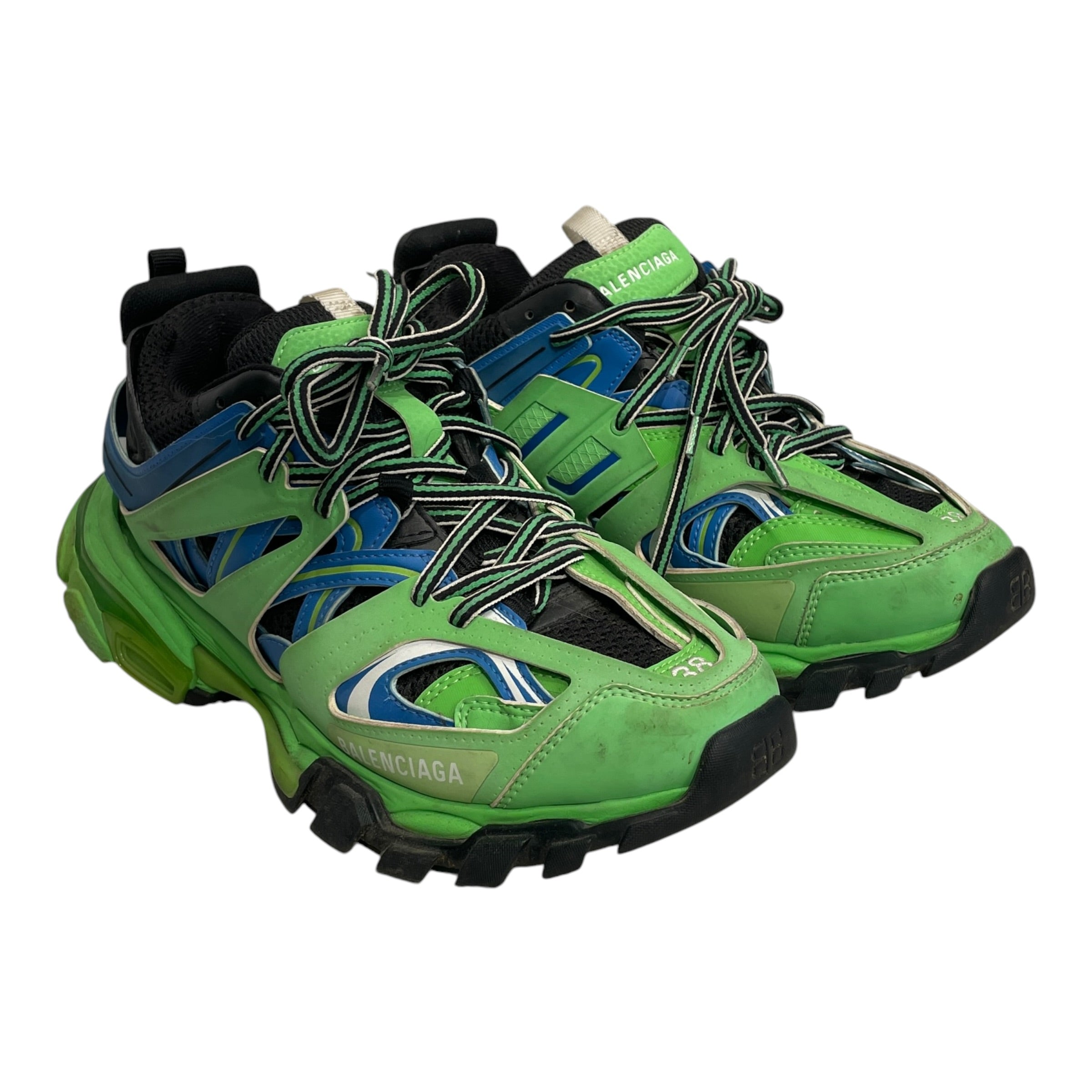 BALENCIAGA/Low-Sneakers/US 7/Nylon/GRN/LIMEGREEN view 1
