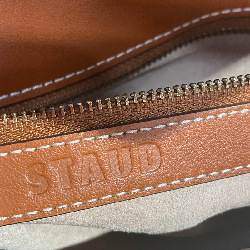 STAUD/Hand Bag/OS/Leather/YEL/