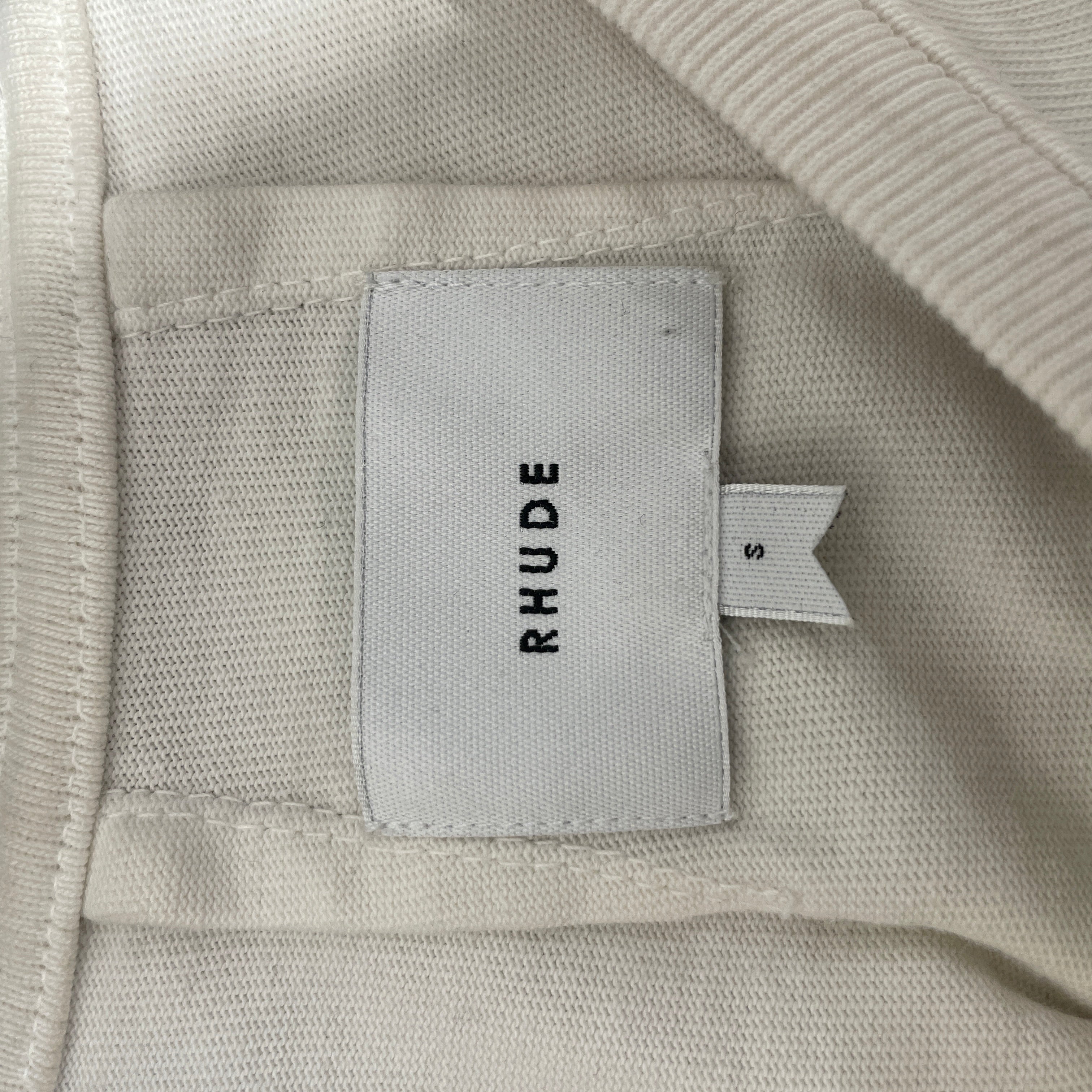 RHUDE/T-Shirt/S/Cotton/BLU/ view 3