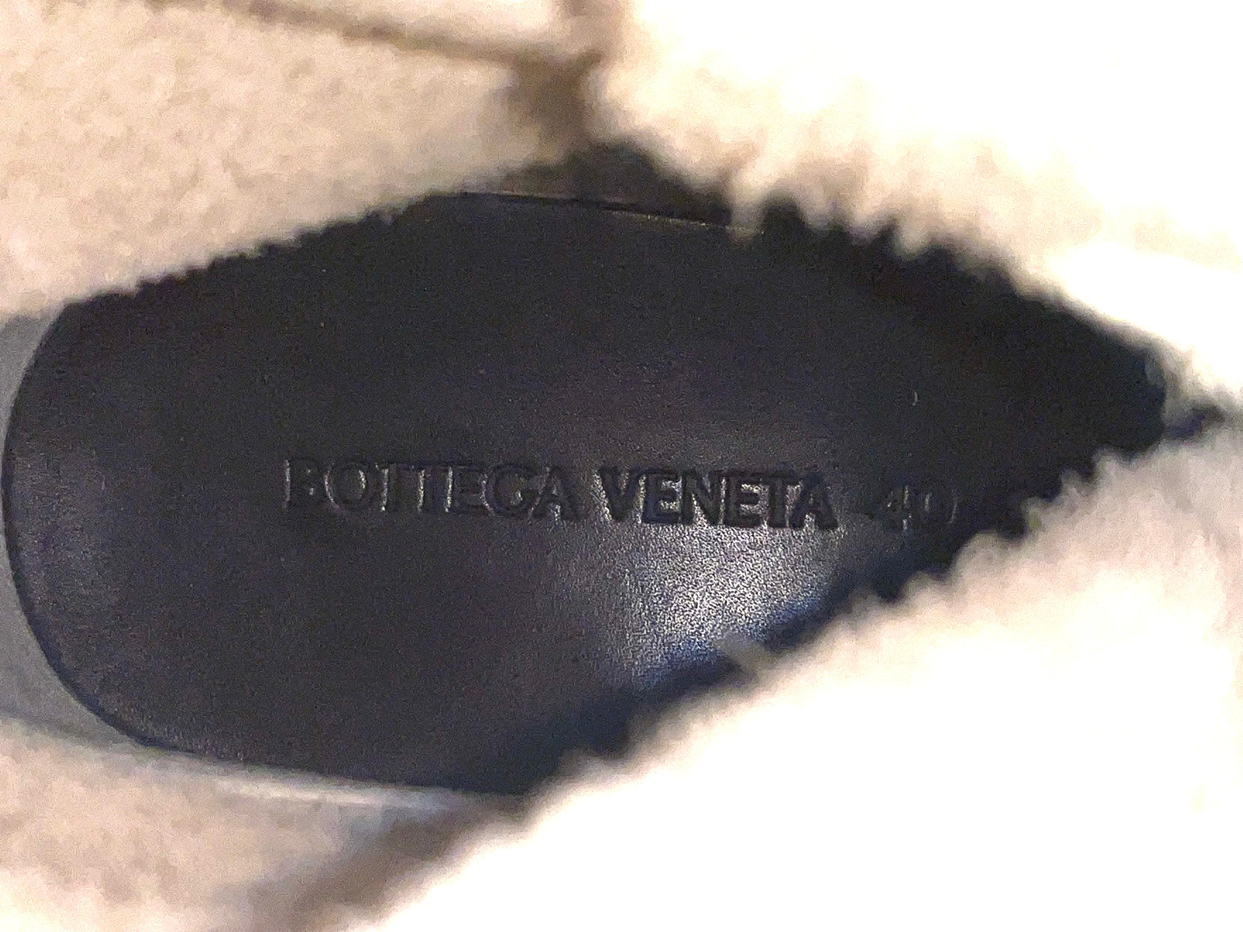 BOTTEGA VENETA/Boots/EU 40/Leather/WHT/lug sole military lace up view 8