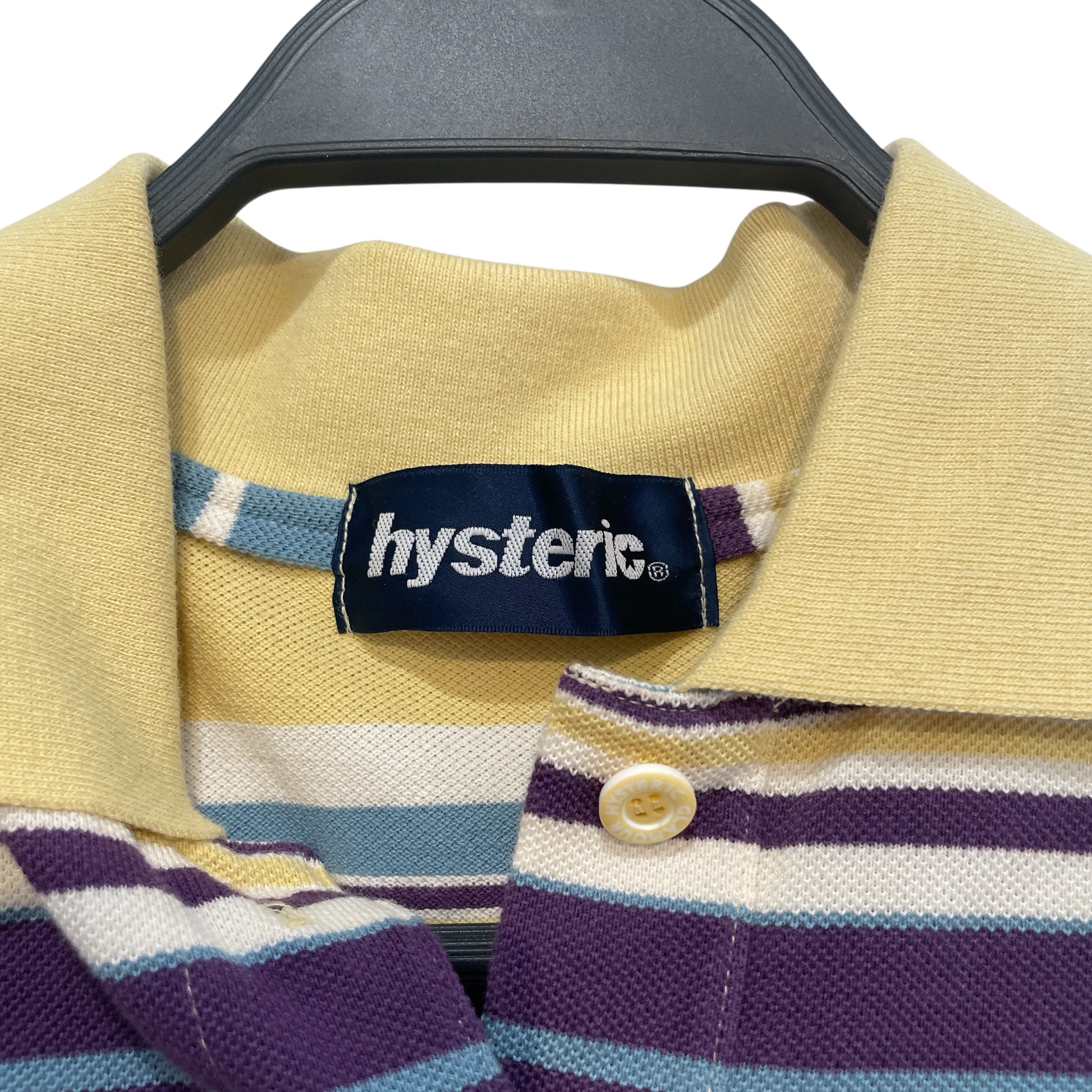 HYSTERIC GLAMOUR/Polo Shirt/Cotton/MLT/Stripe/Polo view 3
