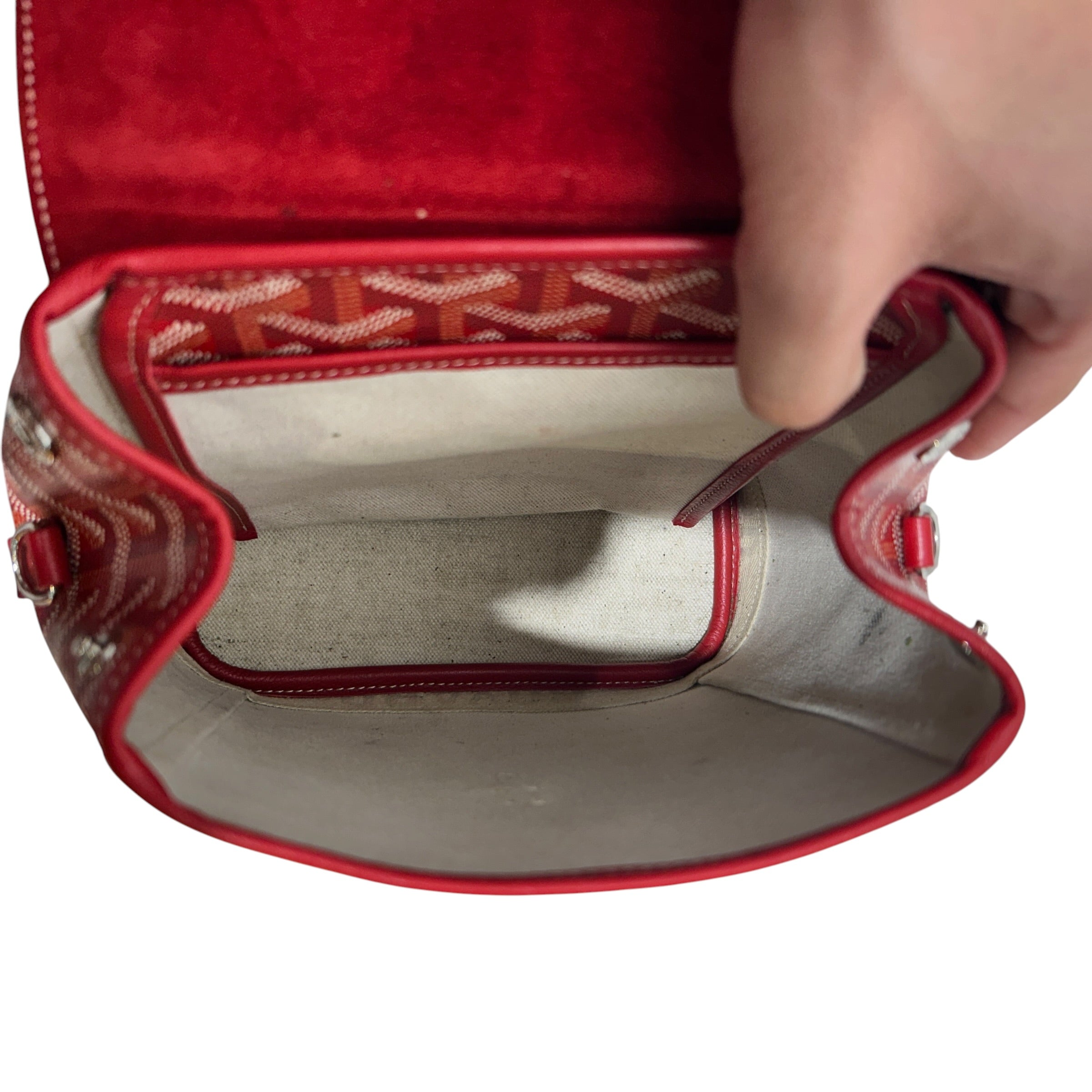 GOYARD/Backpack/Leather/RED/alpin mini view 4
