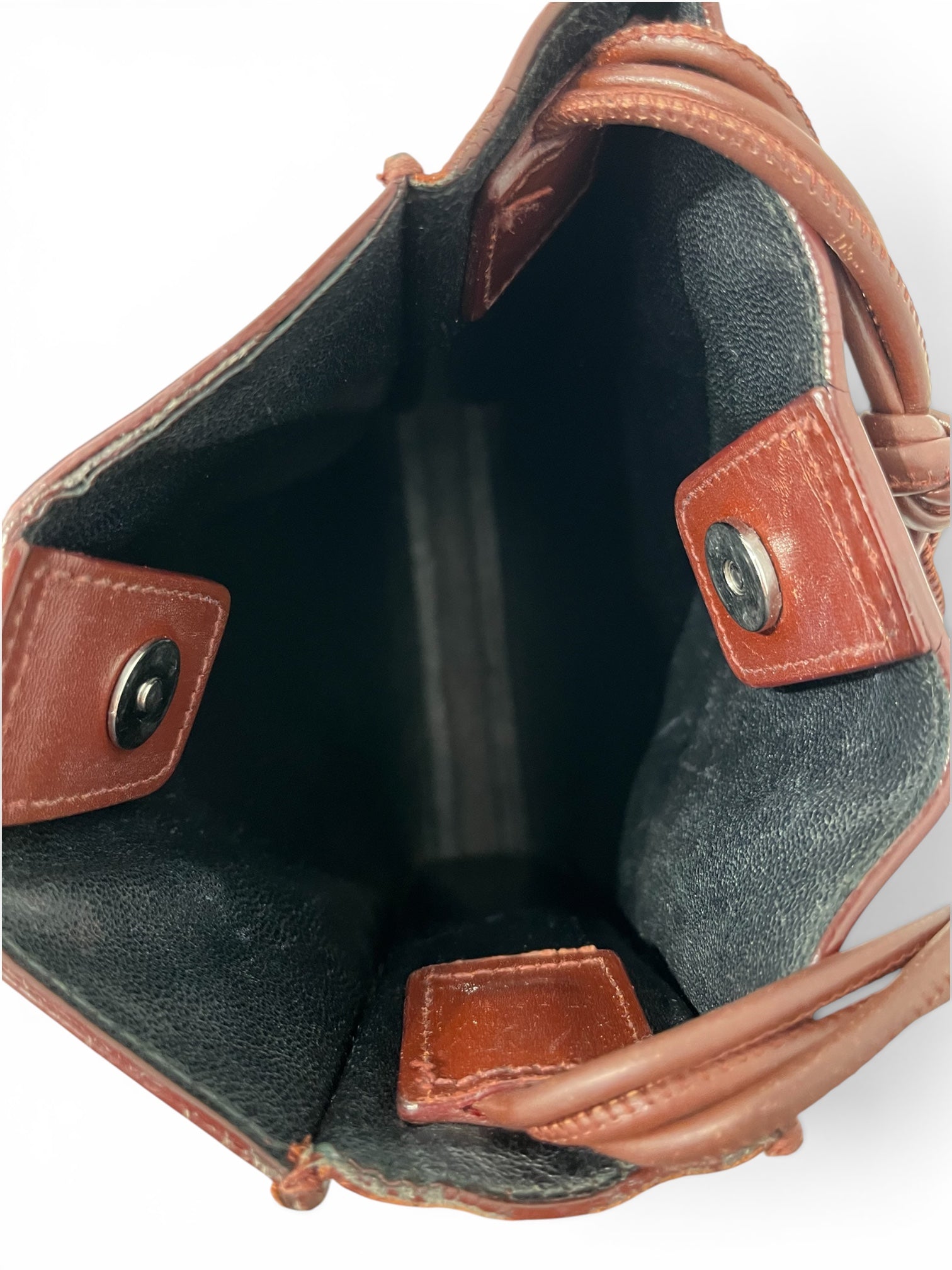 JIL SANDER/Cross Body Bag/Leather/BRW/TANGLE STRAP view 5