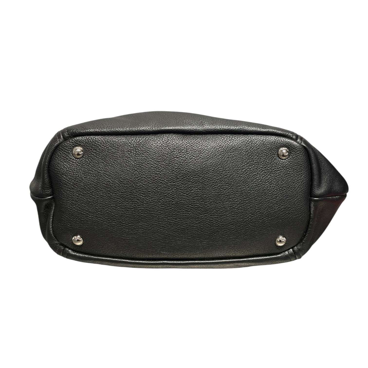 PRADA/Hand Bag/Leather/BLK/173 Vitello Daino view 5