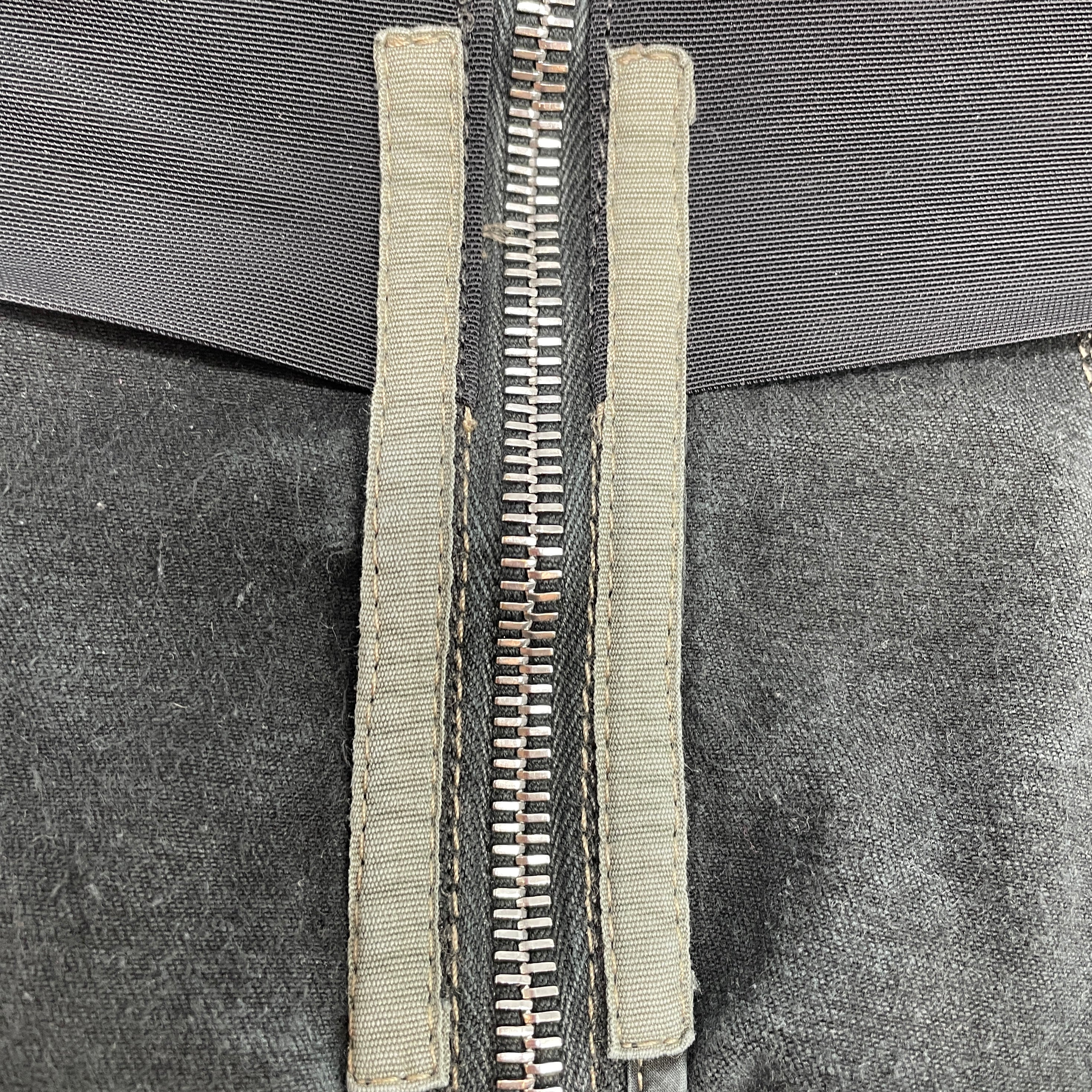 RICK OWENS DRKSHDW/SHORTS/S/Cotton/BLK/DIRT CUTOFF SHORTS view 3