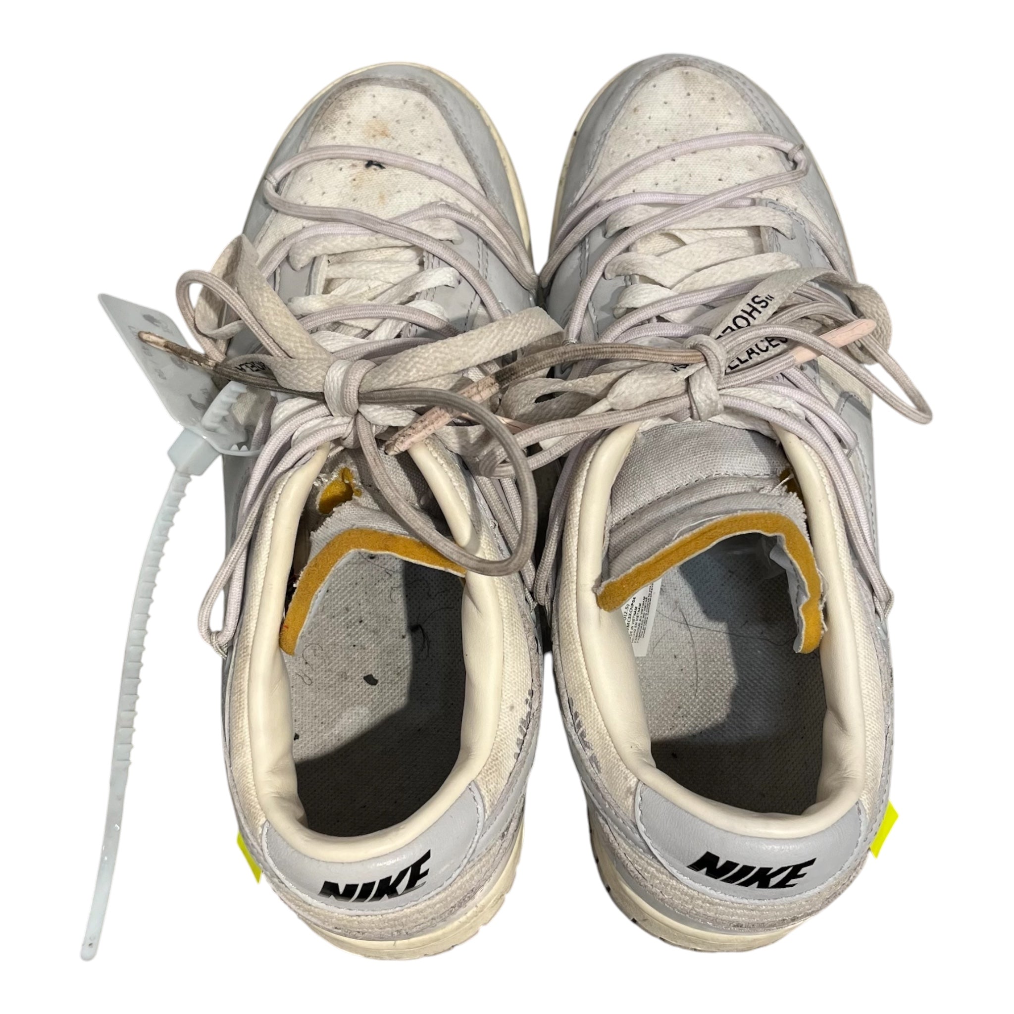 OFF-WHITE/NIKE/Low-Sneakers/US 9/Leather/GRY/wht gry dm1602-123 view 6