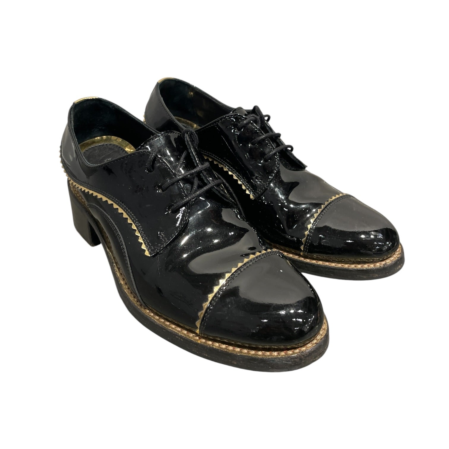 The Office of Angela Scott/Dress Shoes/US 5/Leather/BLK/ view 1