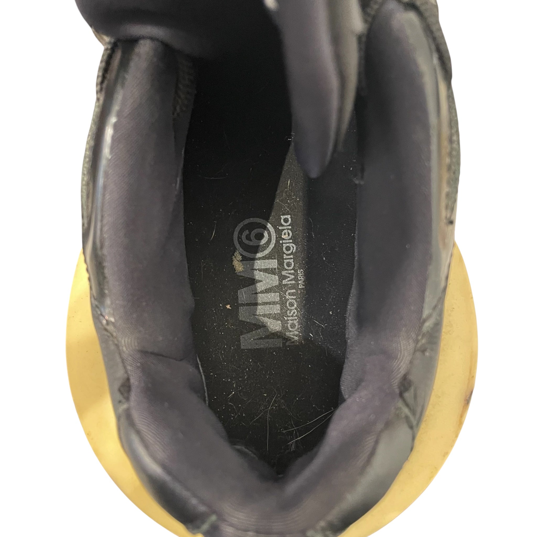 Maison Margiela/Low-Sneakers/EU 37/Cotton/BLK/MM6 CLYLINDER TRAINERS view 3