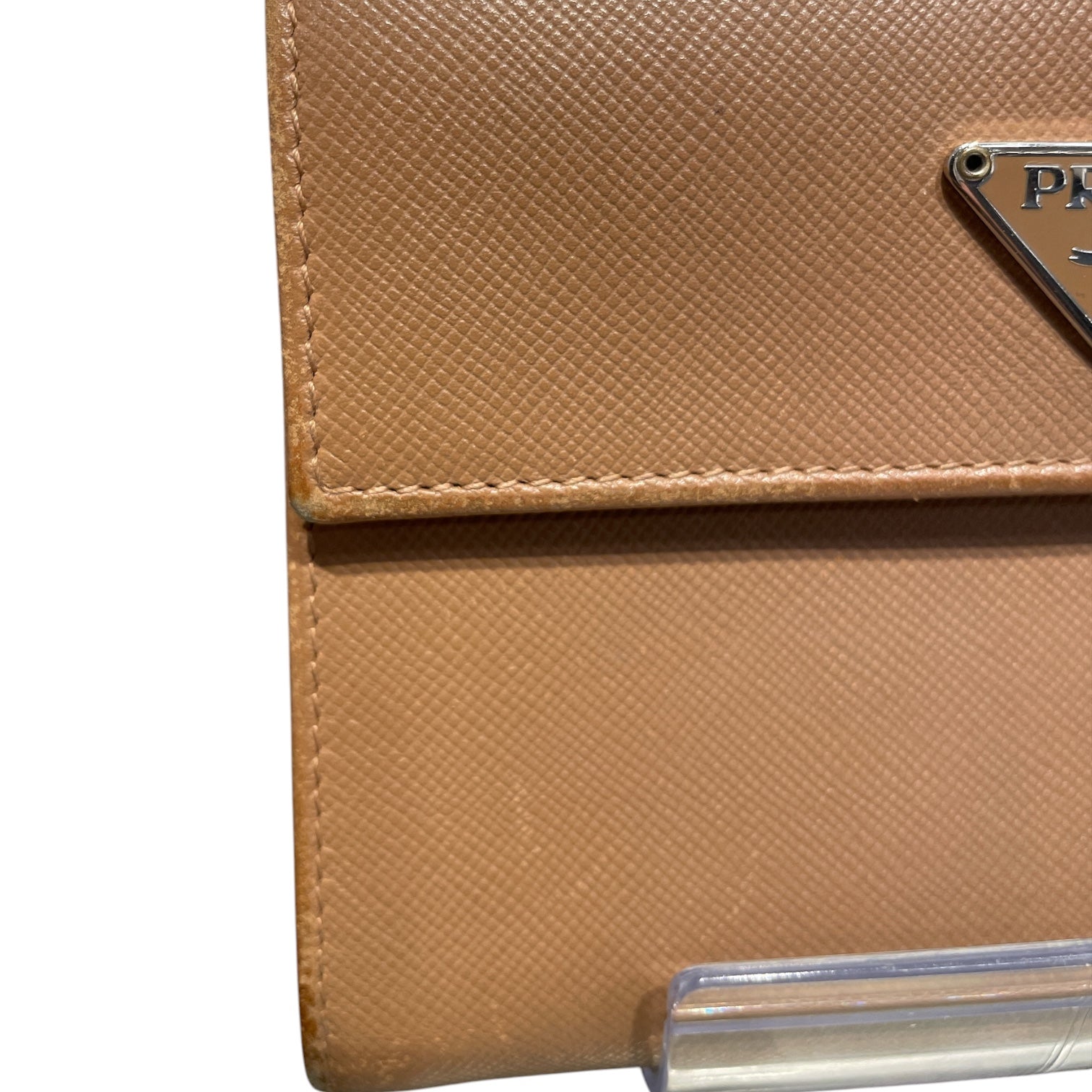 PRADA/Wallet/Leather/BEG/L's/SAFFIANO TRI FOLD view 6