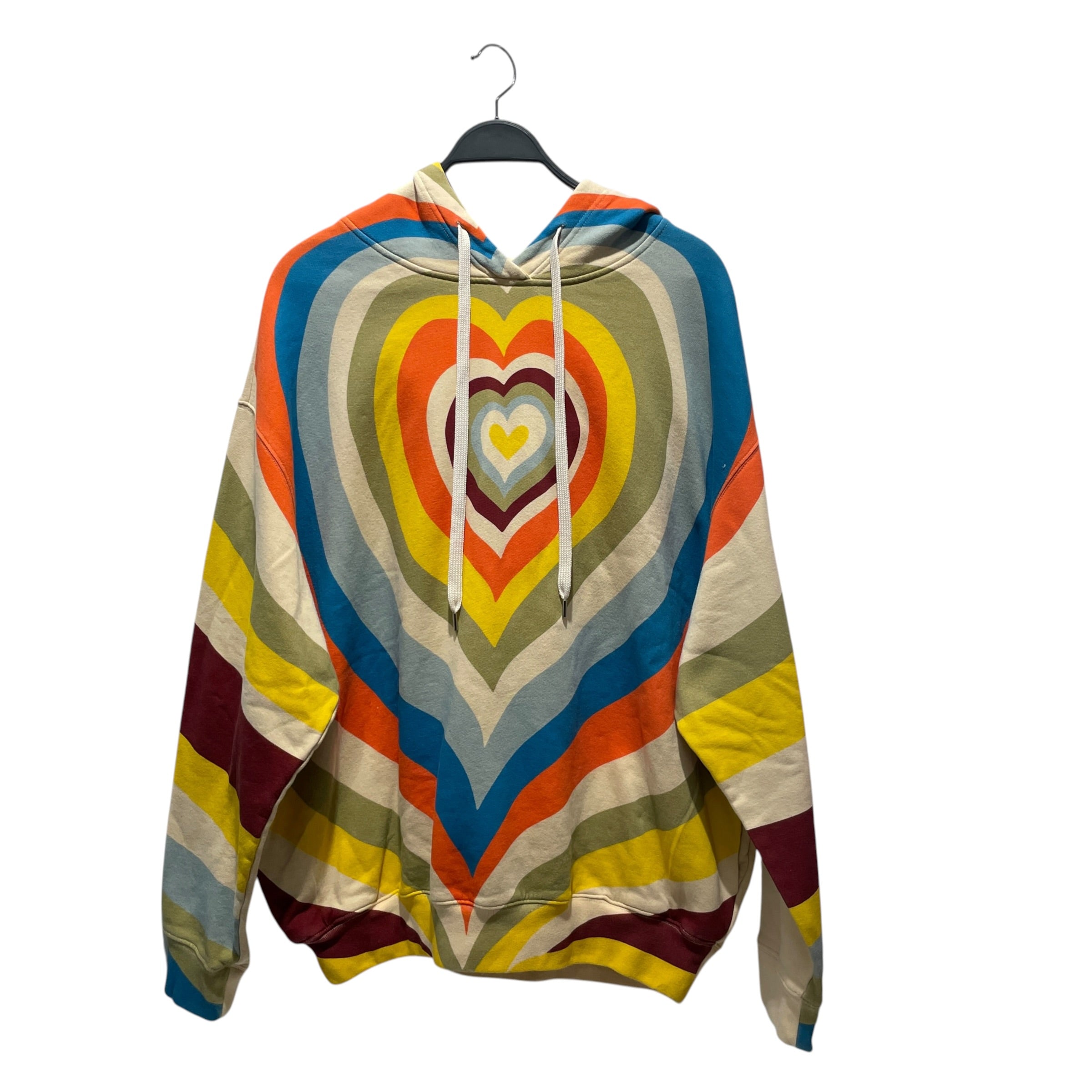 MARNI/Hoodie/All Over Print/Cotton/CRM/ view 1