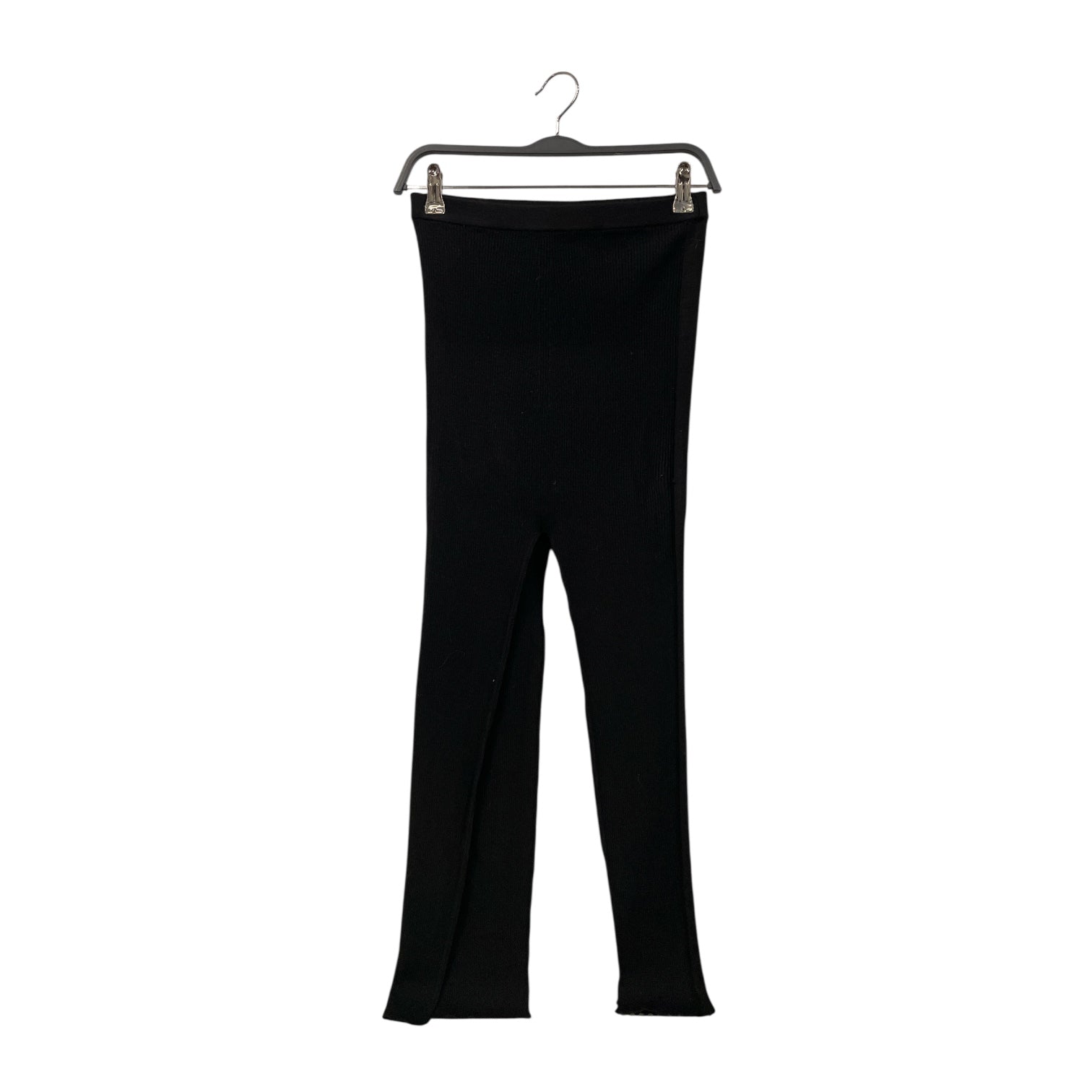 Rick Owens/Long Skirt/S/Acrylic/BLK/Maxi Length/long skirt 2 slit view 2