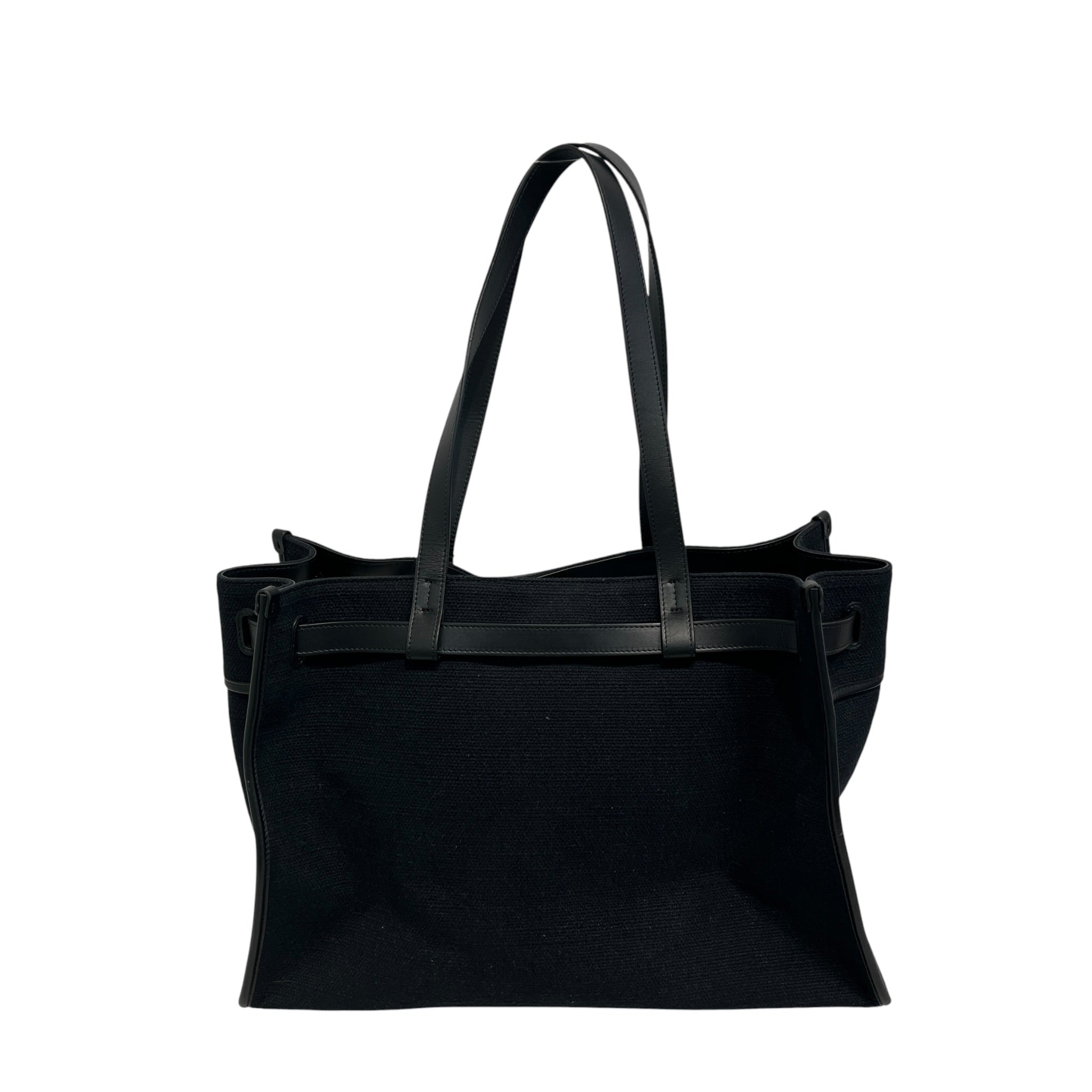 PROENZA SCHOULER/Tote Bag/Cotton/BLK/Belted Tote in Canvas view 2