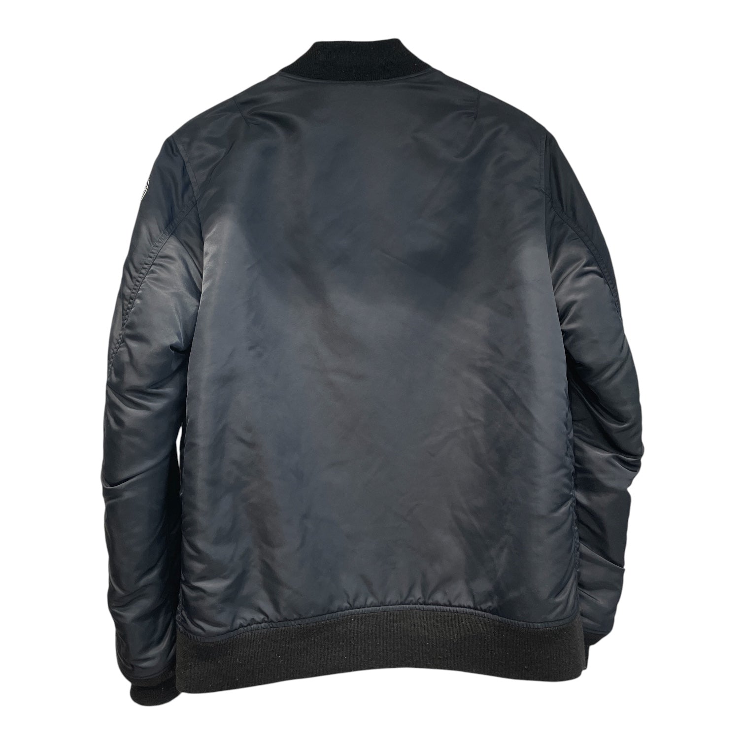 A BATHING APE/Flight Jkt/L/Polyester/BLK/A BATHING APE MA-1 BOMBER view 2