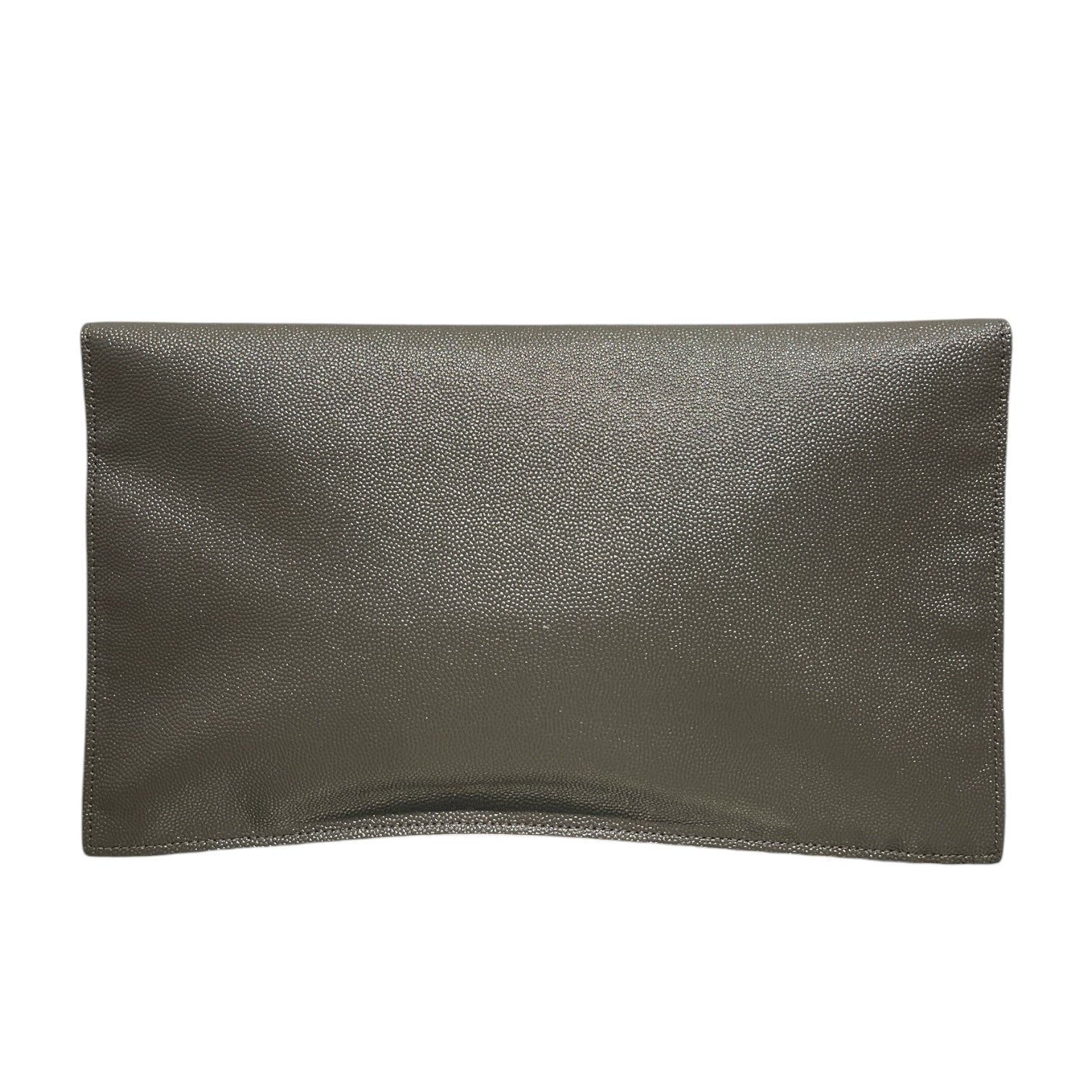 YVES SAINT LAURENT/Pouch/Leather/GRY/ENVELOPE view 2