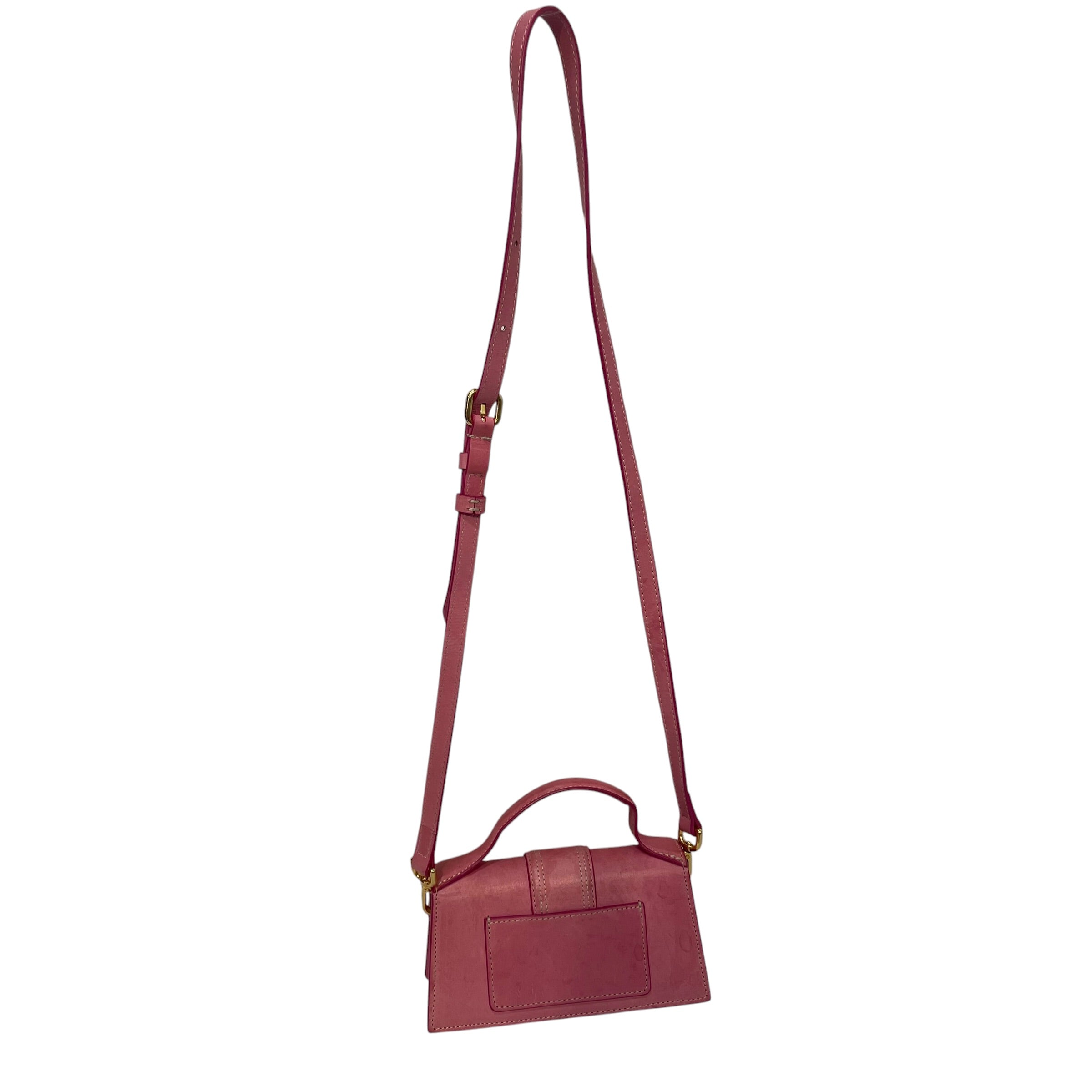 JACQUEMUS/Cross Body Bag/Leather/PNK/Le Bambino view 2