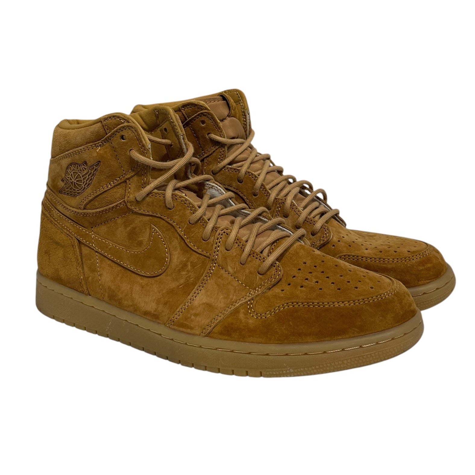 NIKE/Hi-Sneakers/US 11/Suede/CML/Wheat Golden Harvest 1's view 1