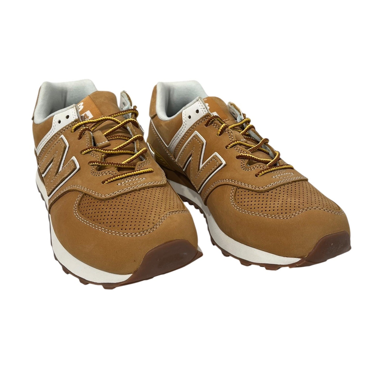 NEW BALANCE/eYe JUNYA WATANABE MAN/ML574/Low-Sneakers/US 8/Leather/CML/ML574YA2 view 1