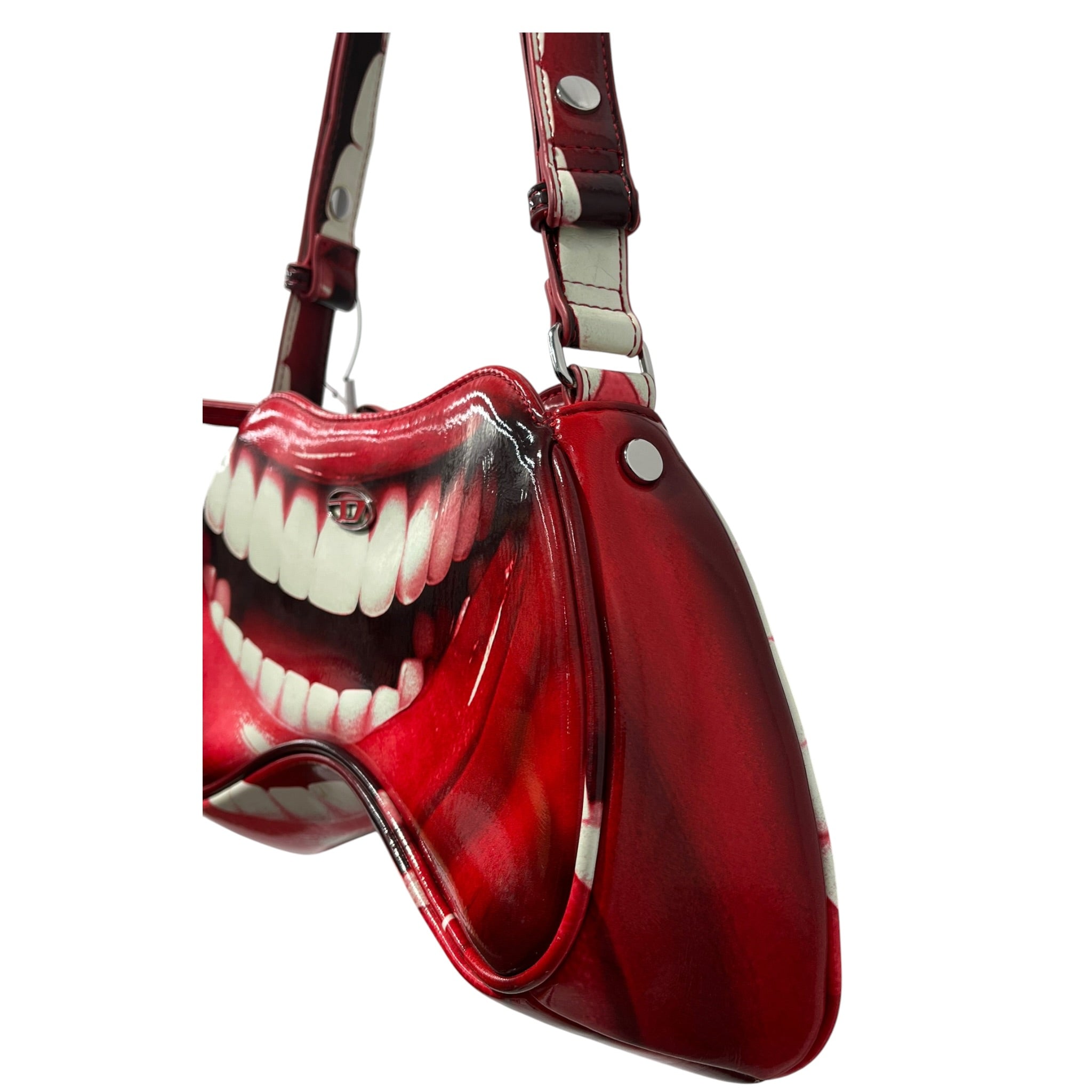 DIESEL/Bag/Graphic/RED/TEETH BAG view 4