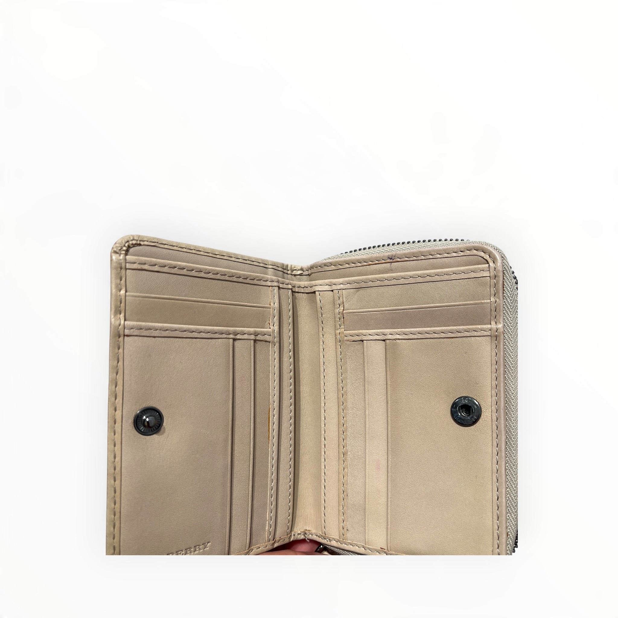 BURBERRY/Wallet/Leather/GRY/M's/PLAID view 4