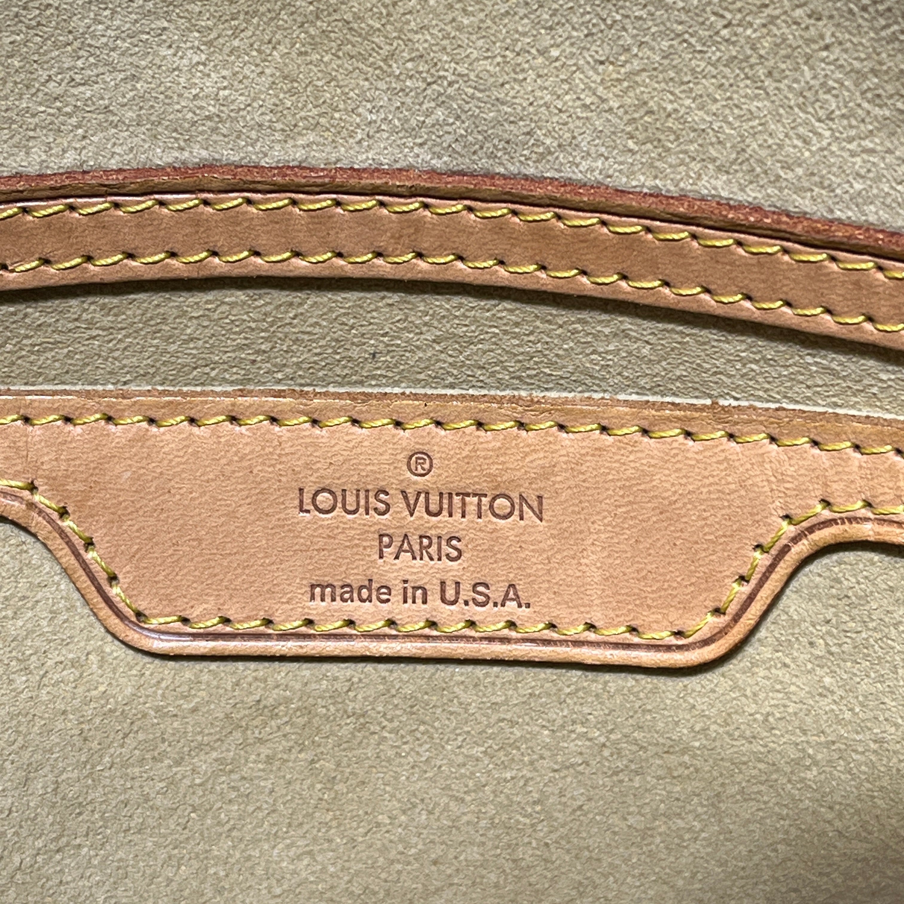 LOUIS VUITTON/Cross Body Bag/Monogram/Leather/BRW/retrio pm view 4