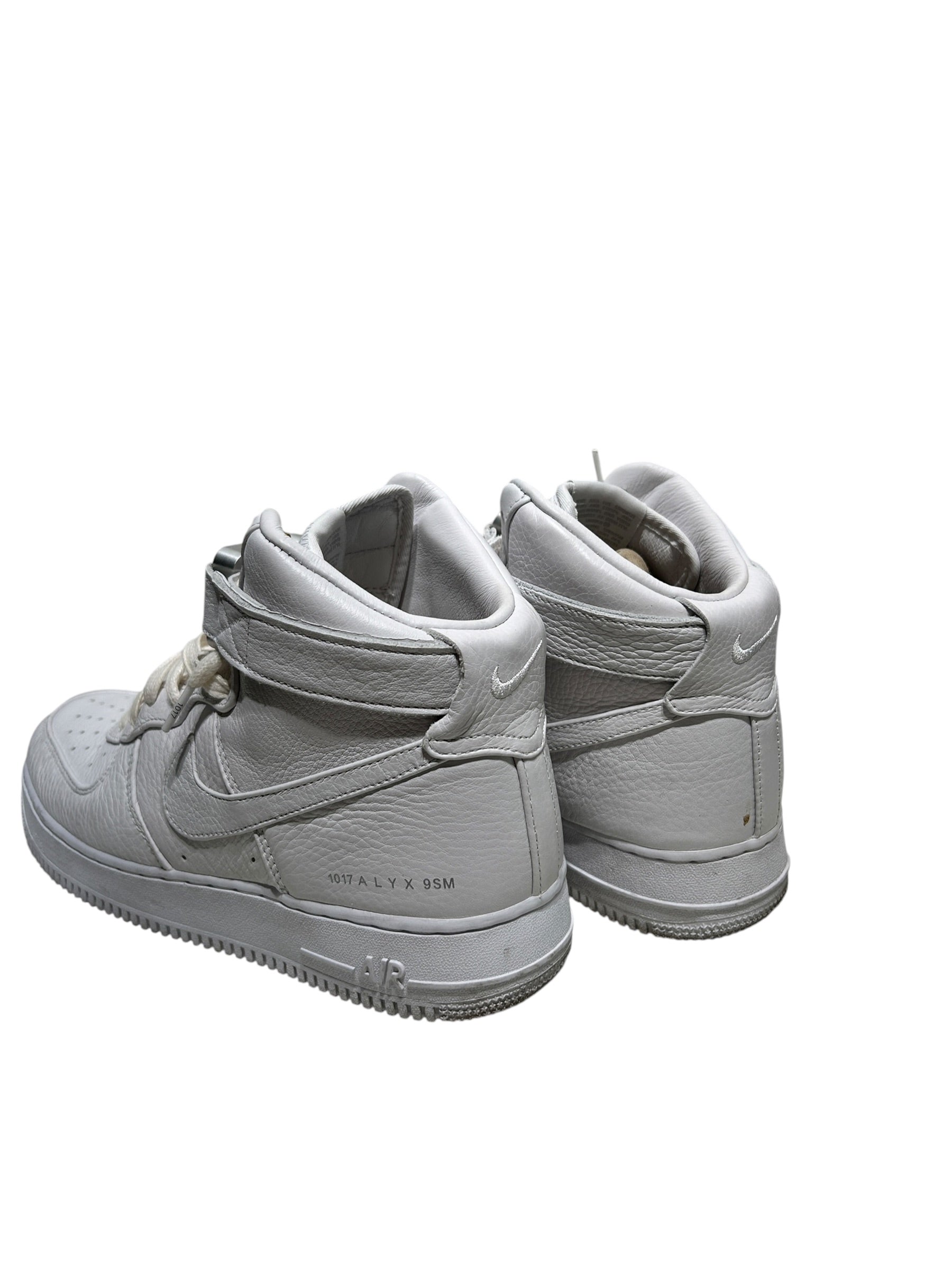 NIKE/1017 ALYX 9SM(ALYX)/Hi-Sneakers/US 10/Leather/WHT/AIR FORCE 1 view 2