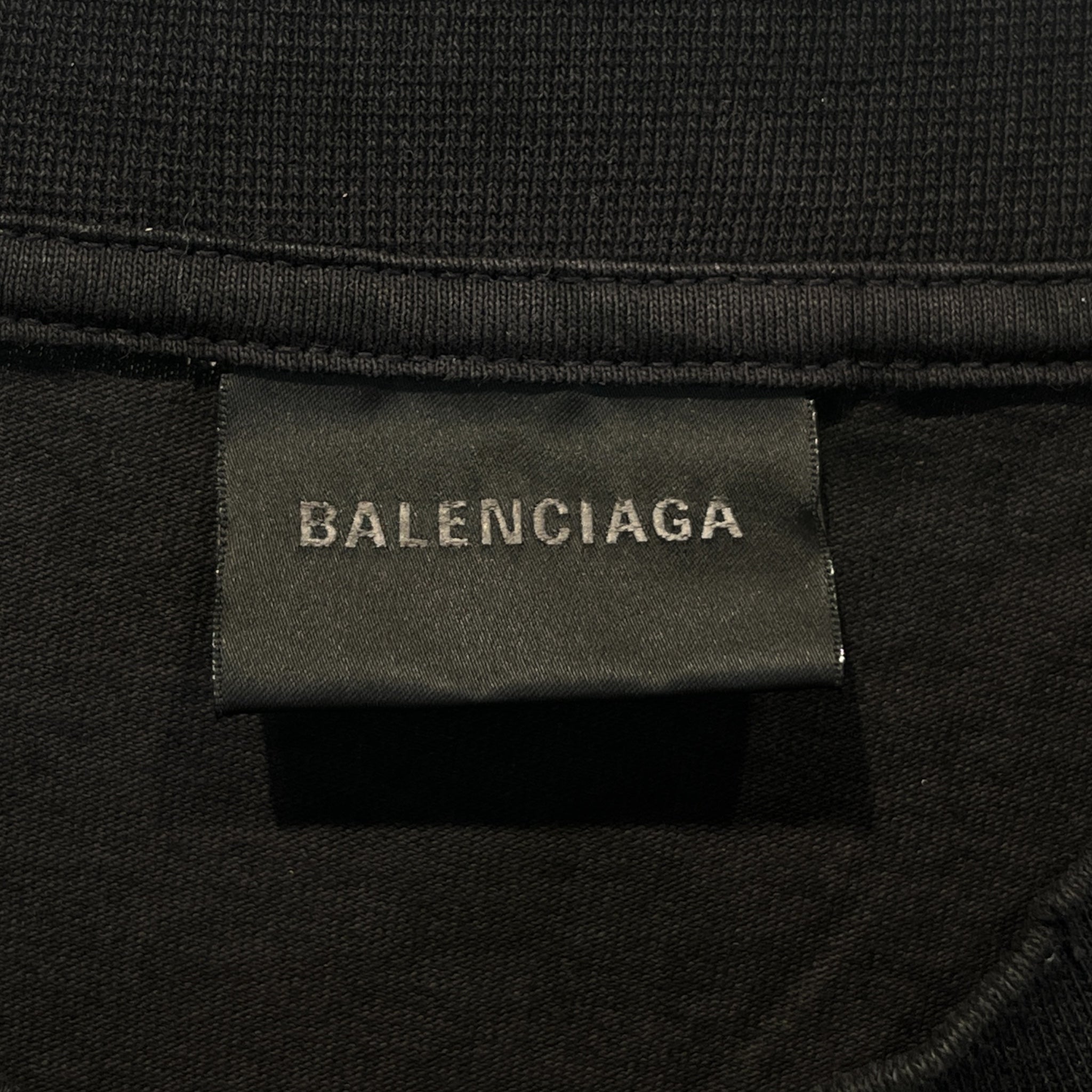 BALENCIAGA/Cut & Sew/S/Cotton/BLK/ view 3